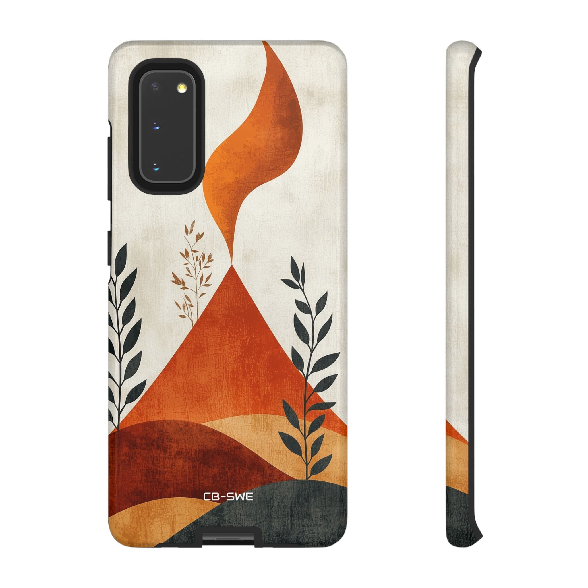 Flames Touch Mountains - Samsung Case