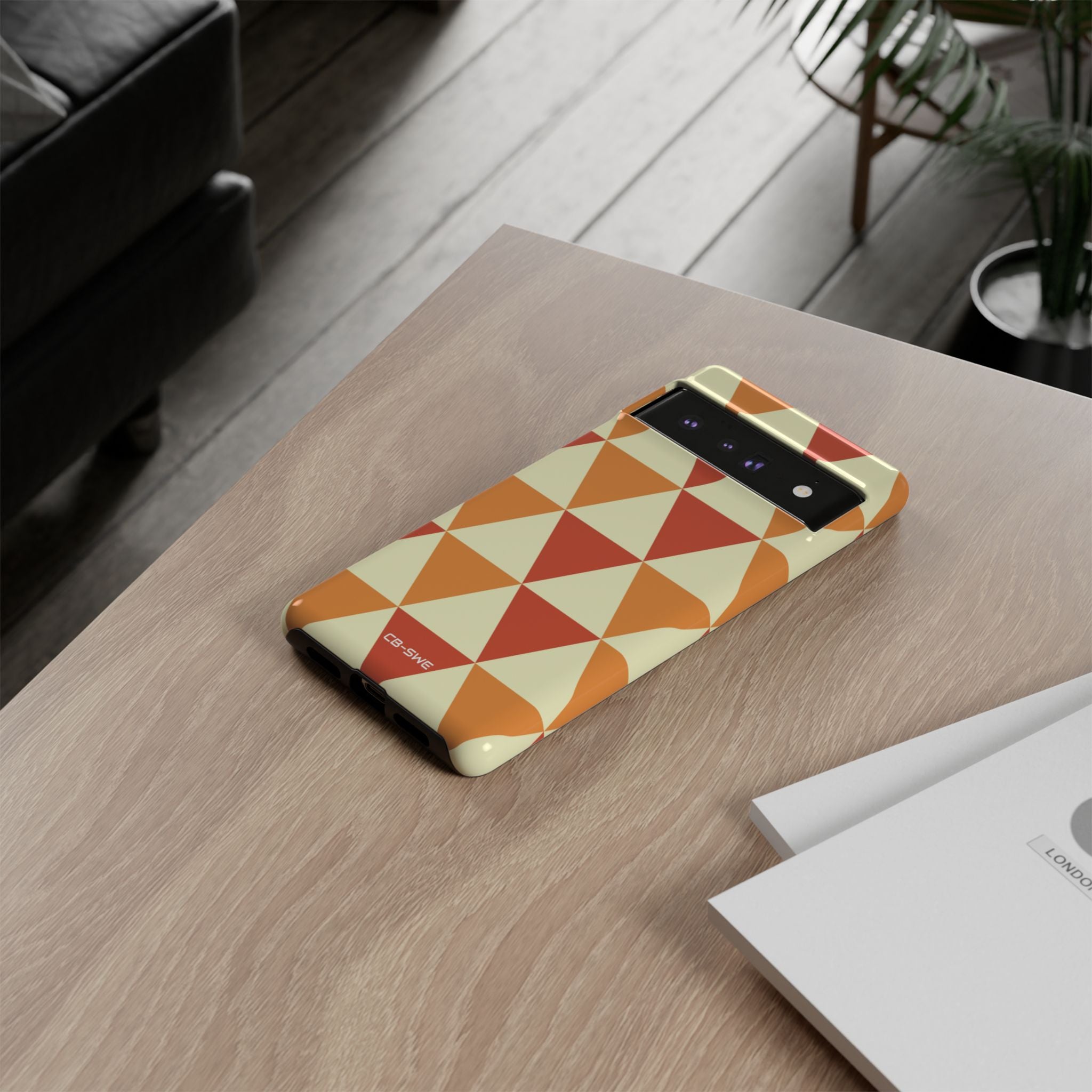 Autumn Triangles Dance - Google Pixel Case