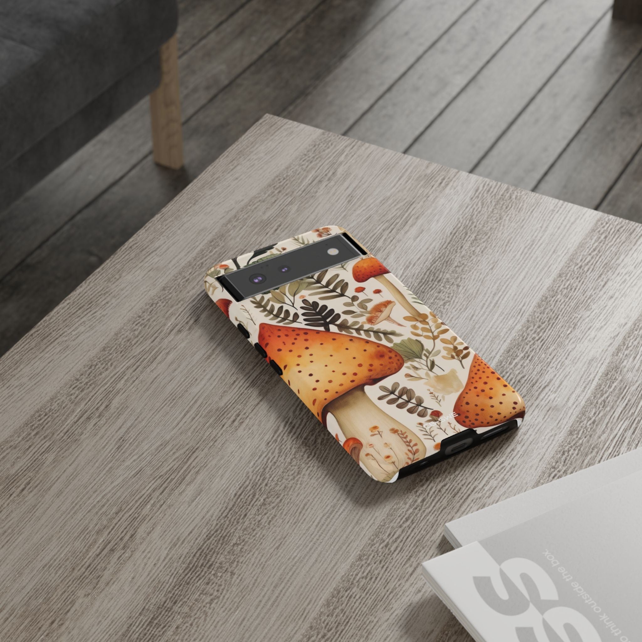 Mushrooms Sprout Cheerfully - Google Pixel Case