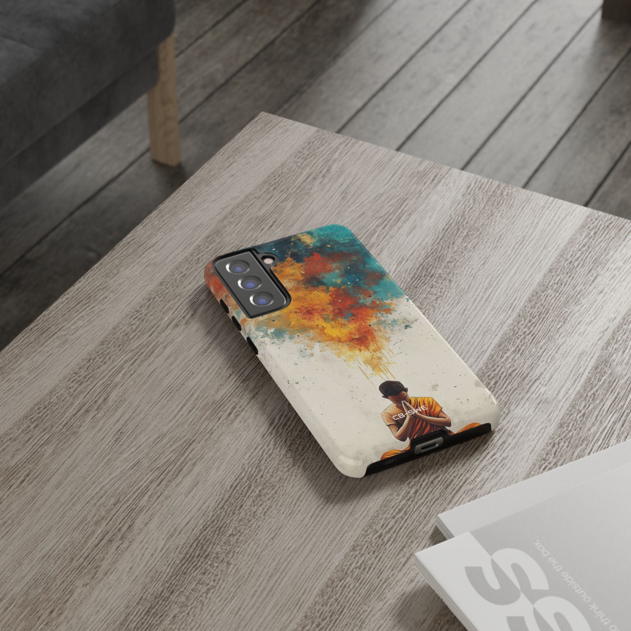 Monk Embracing Enlightenment - Samsung Case
