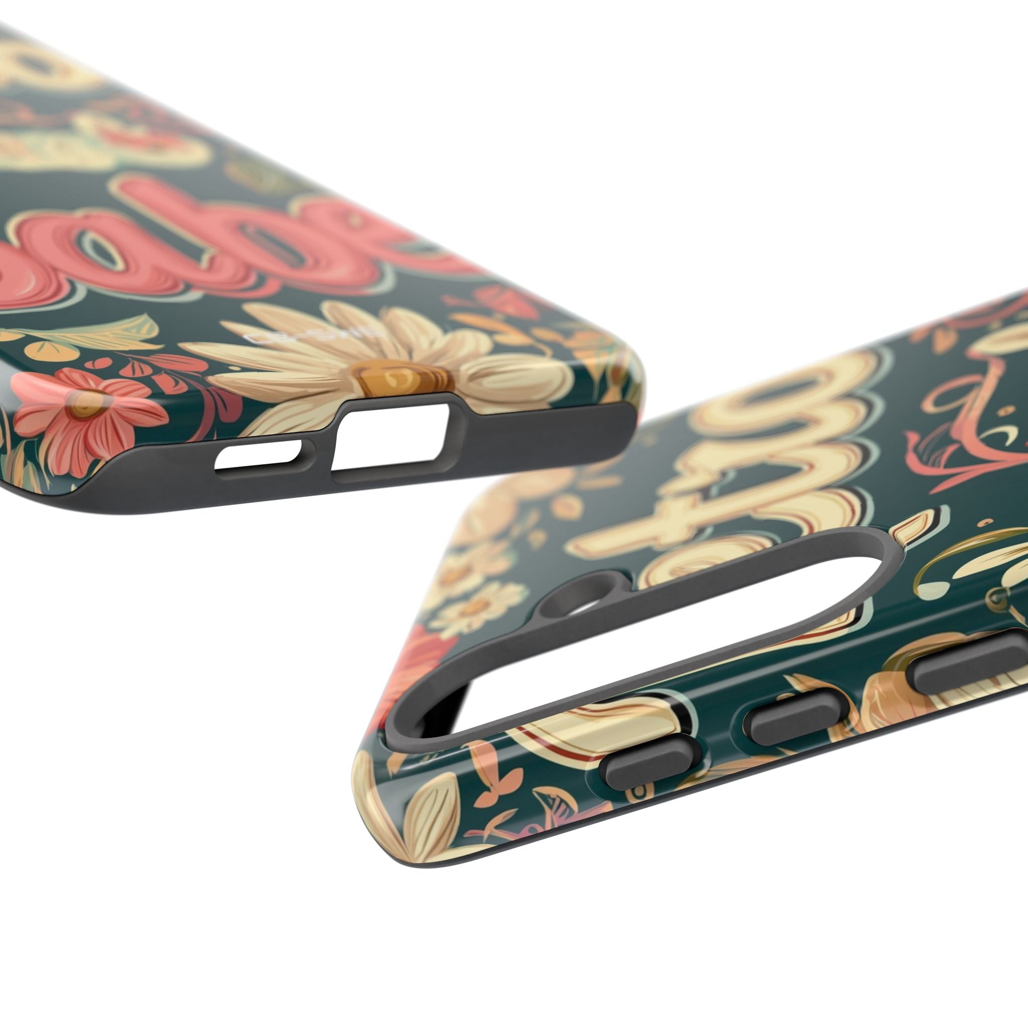 Floral Curves Embrace - Samsung Case