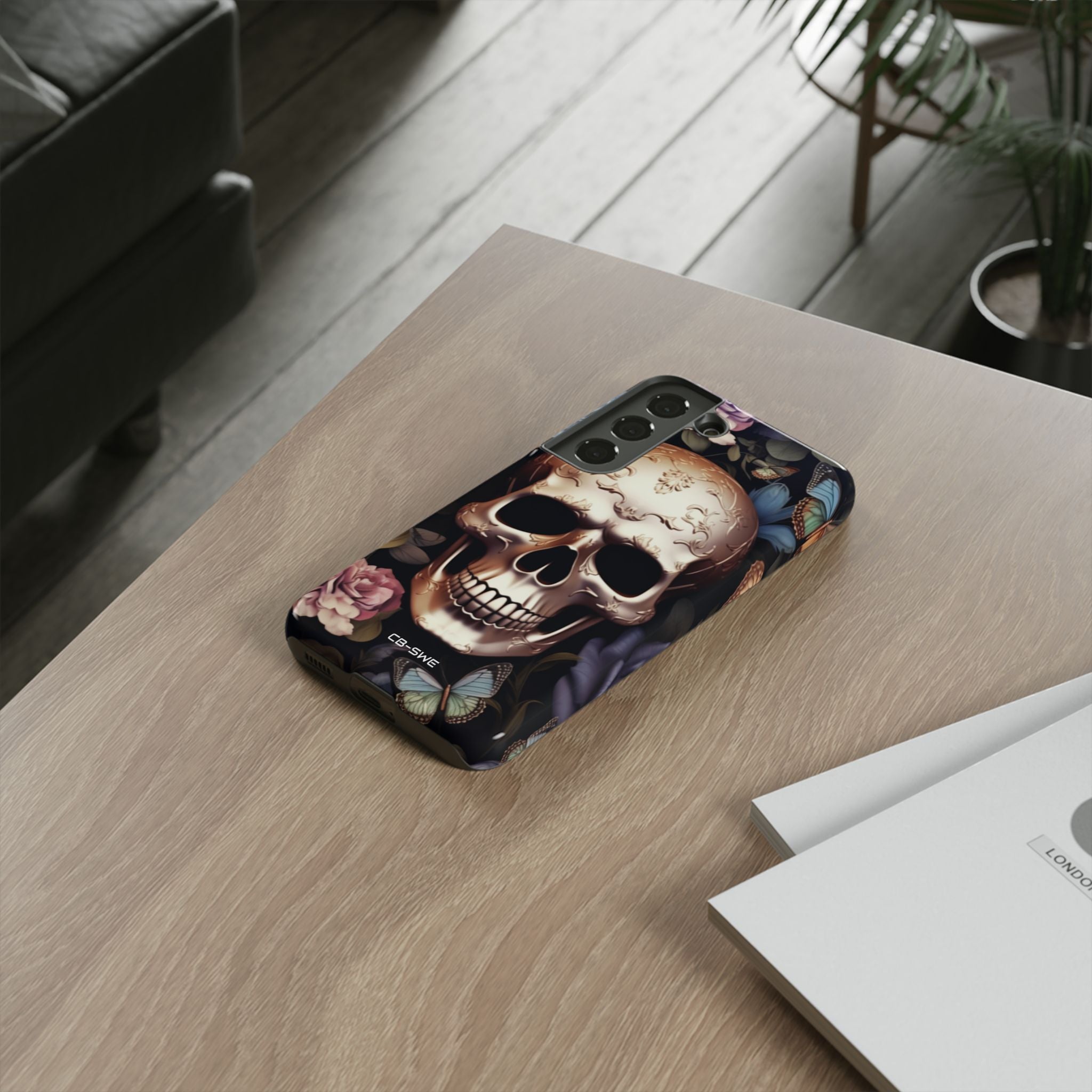 Skull Among Blossoms - Samsung Case