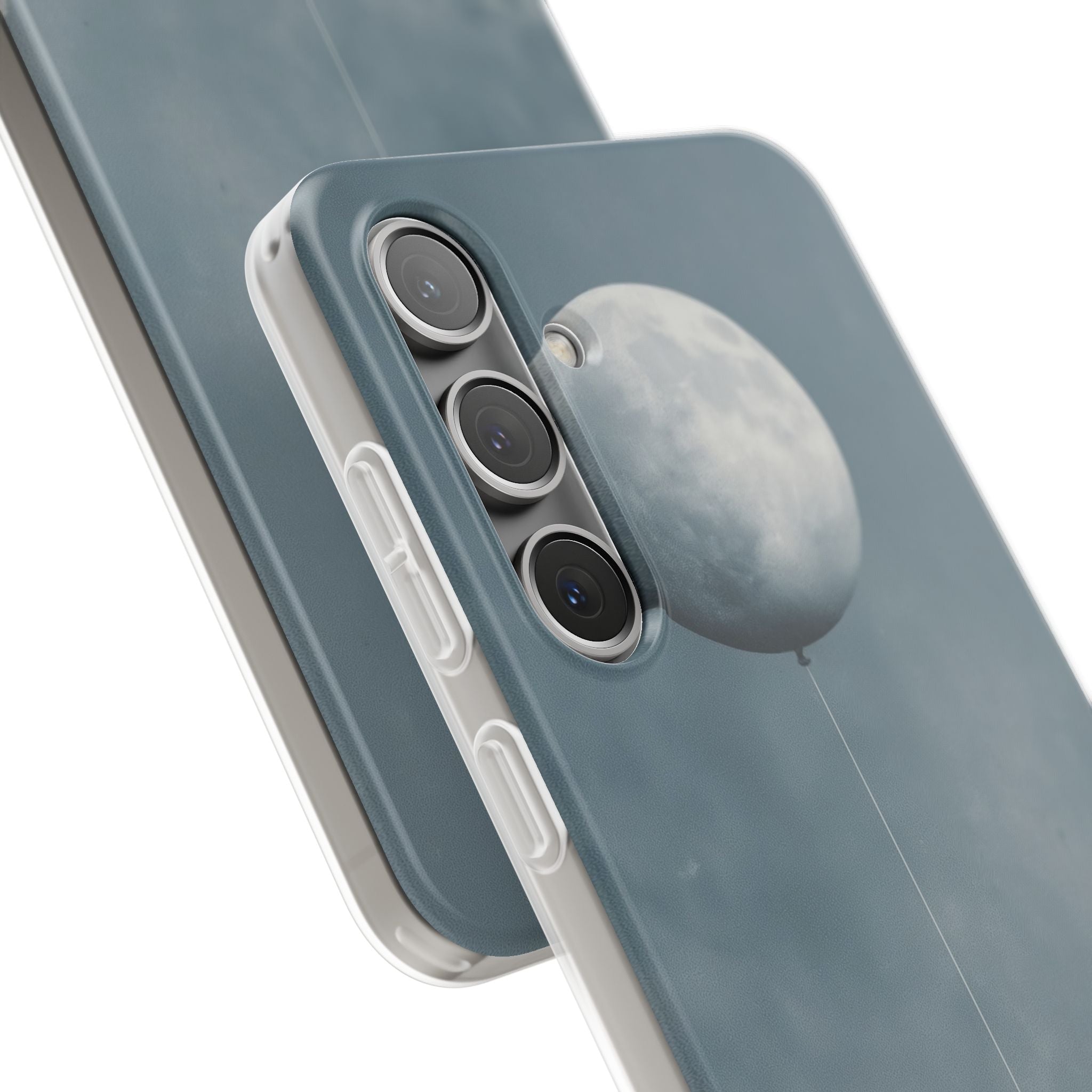 Moon Balloon Samsung S24 Plus Case - Soft