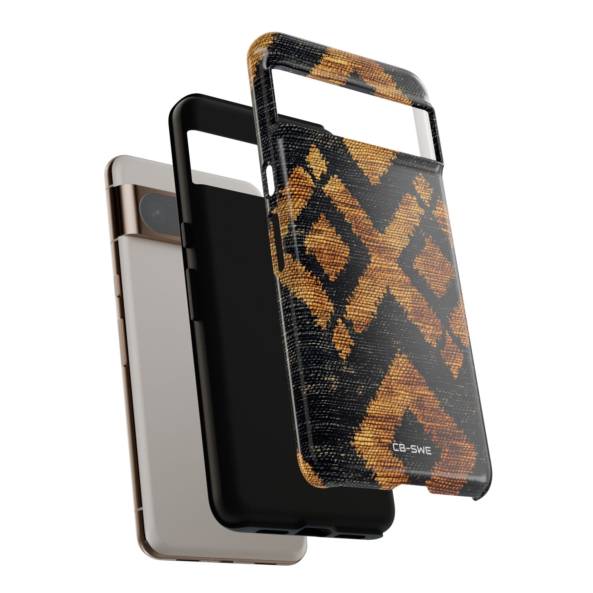 Diamond Shapes Intertwine - Google Pixel Case