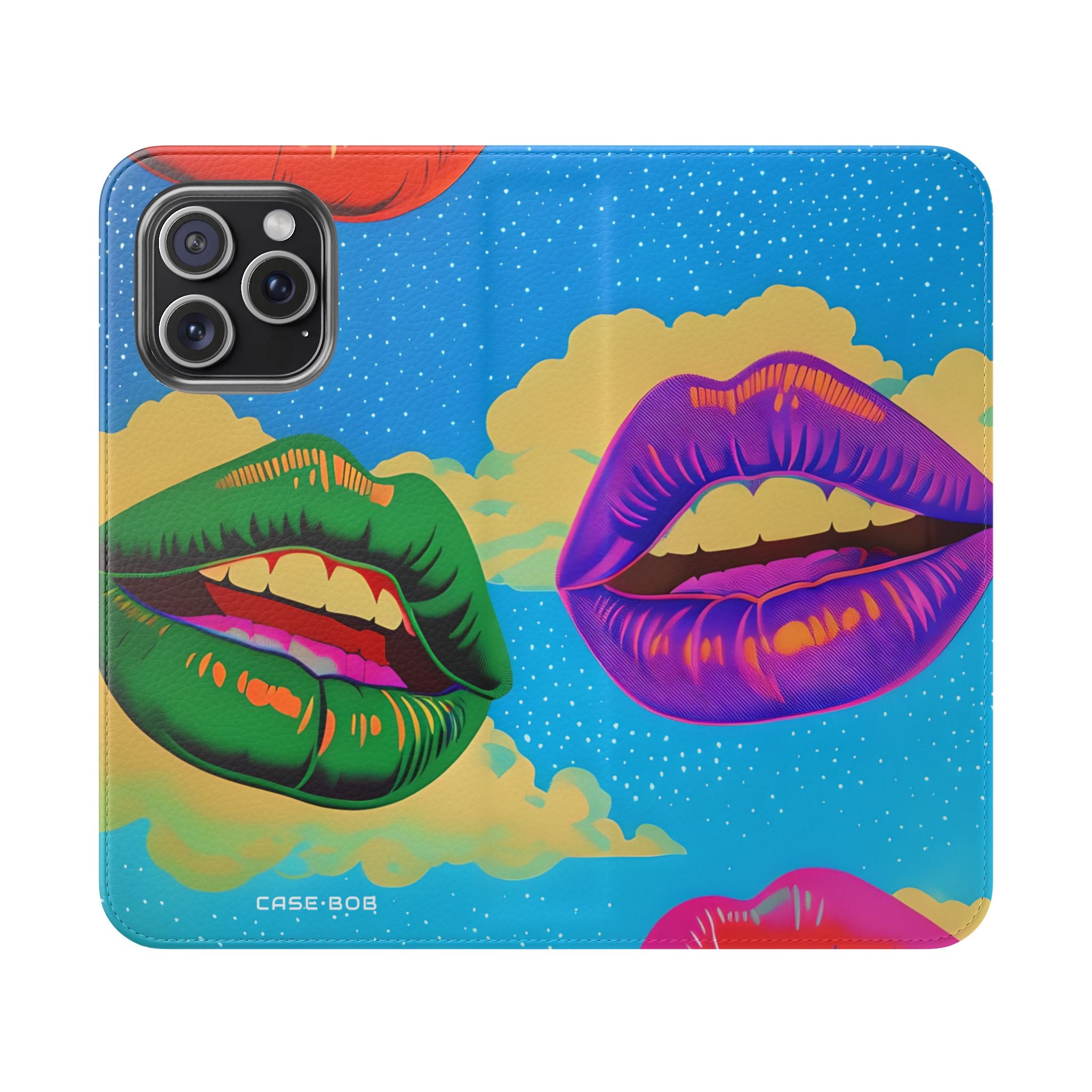 Pop Lips - iPhone 15 Pro Max Case - Wallet