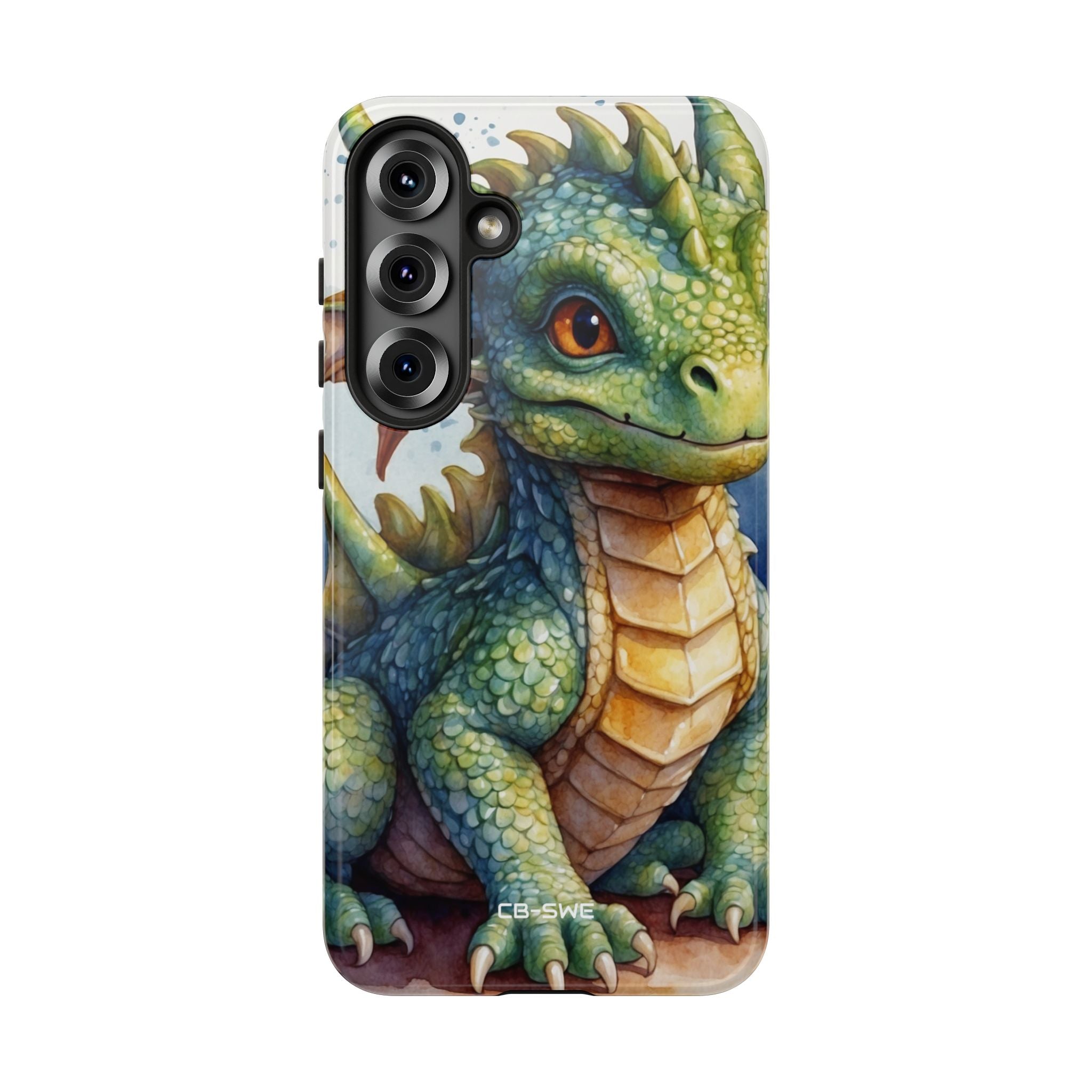Green Dragon Smiles - Samsung Case