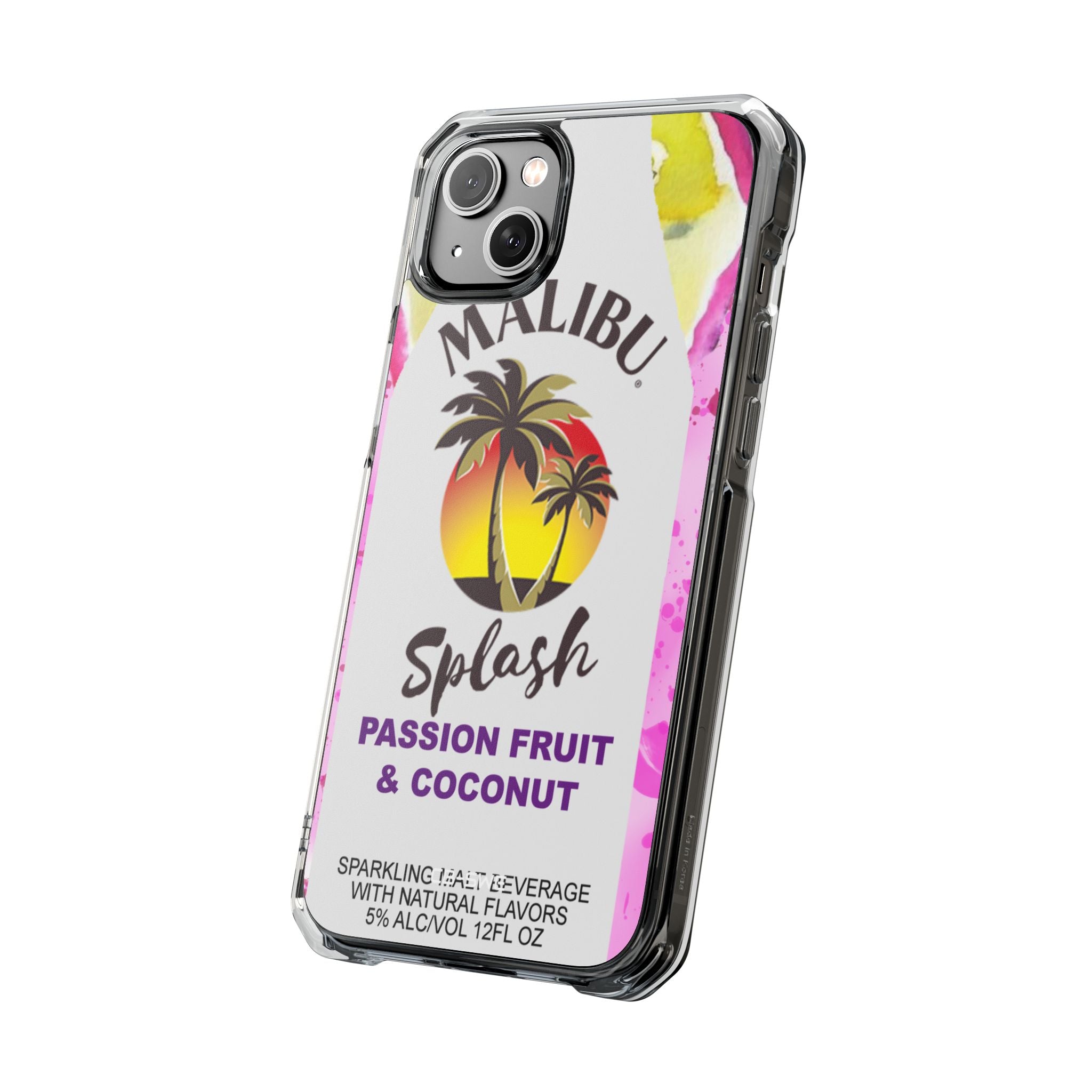 Tropical Sunset Splash iPhone Case - Impact