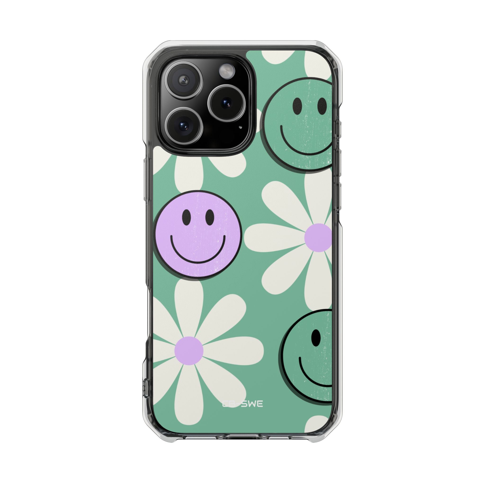Playful Retro Blooms iPhone Case - Impact