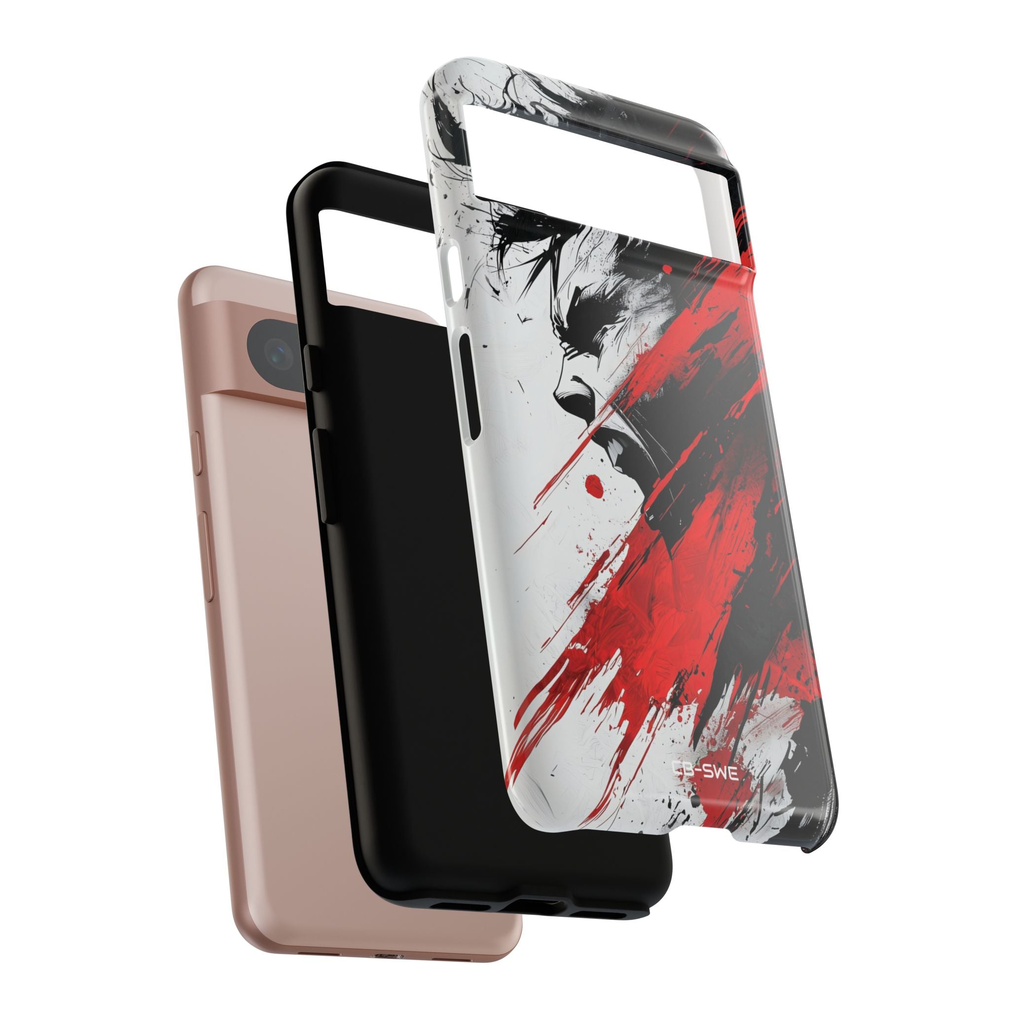 Red Energy Erupts - Google Pixel Case