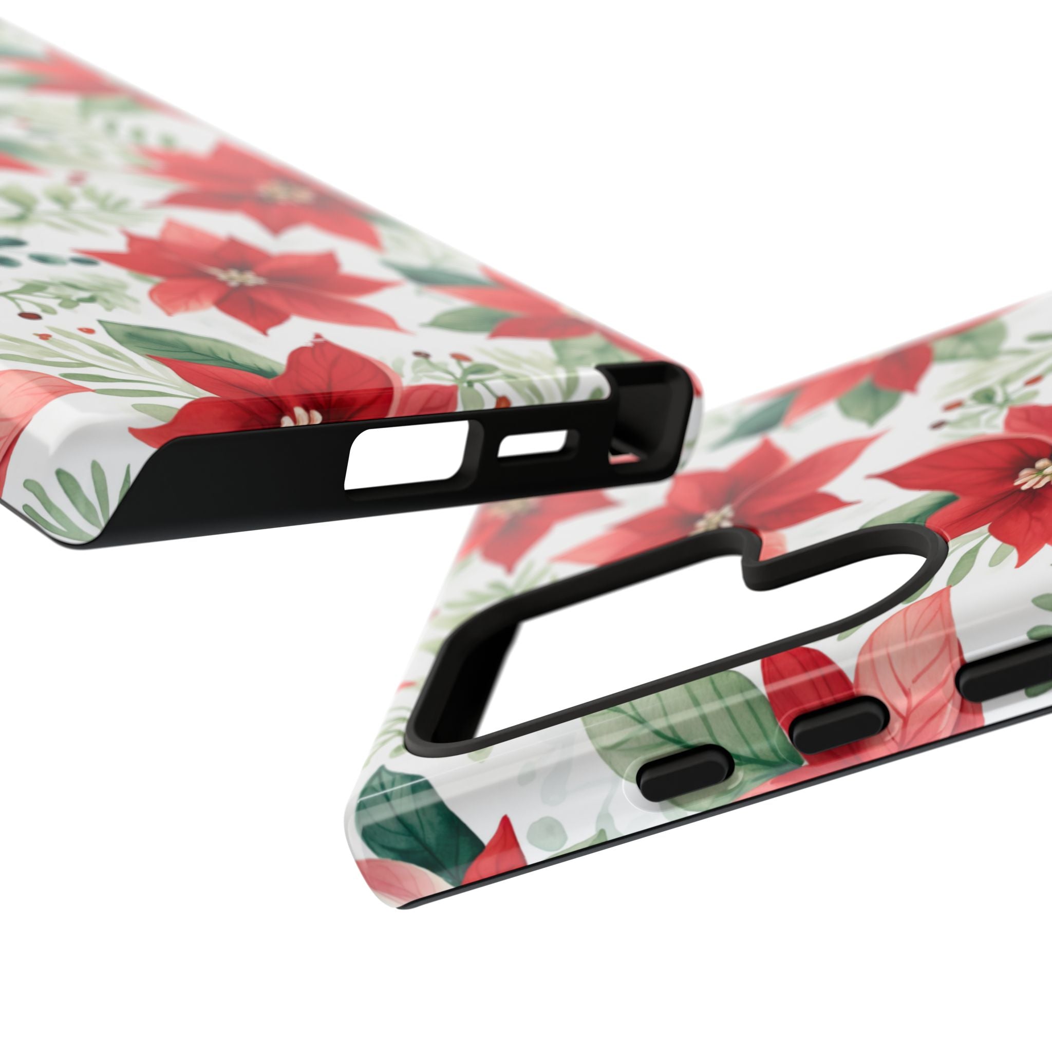 Poinsettias Bloom Bright - Samsung Case