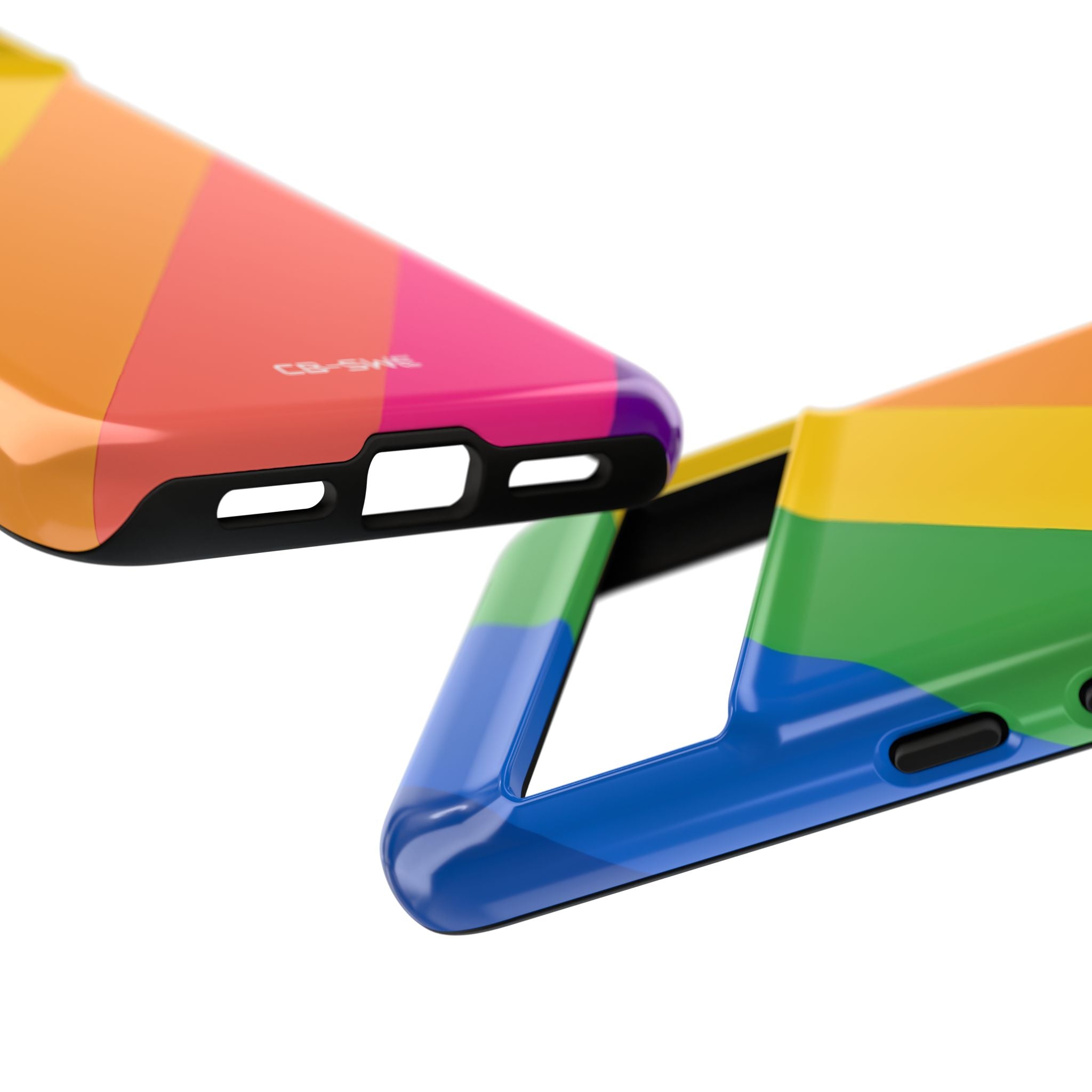 Vibrant Geometric Spectrum - Google Pixel Case