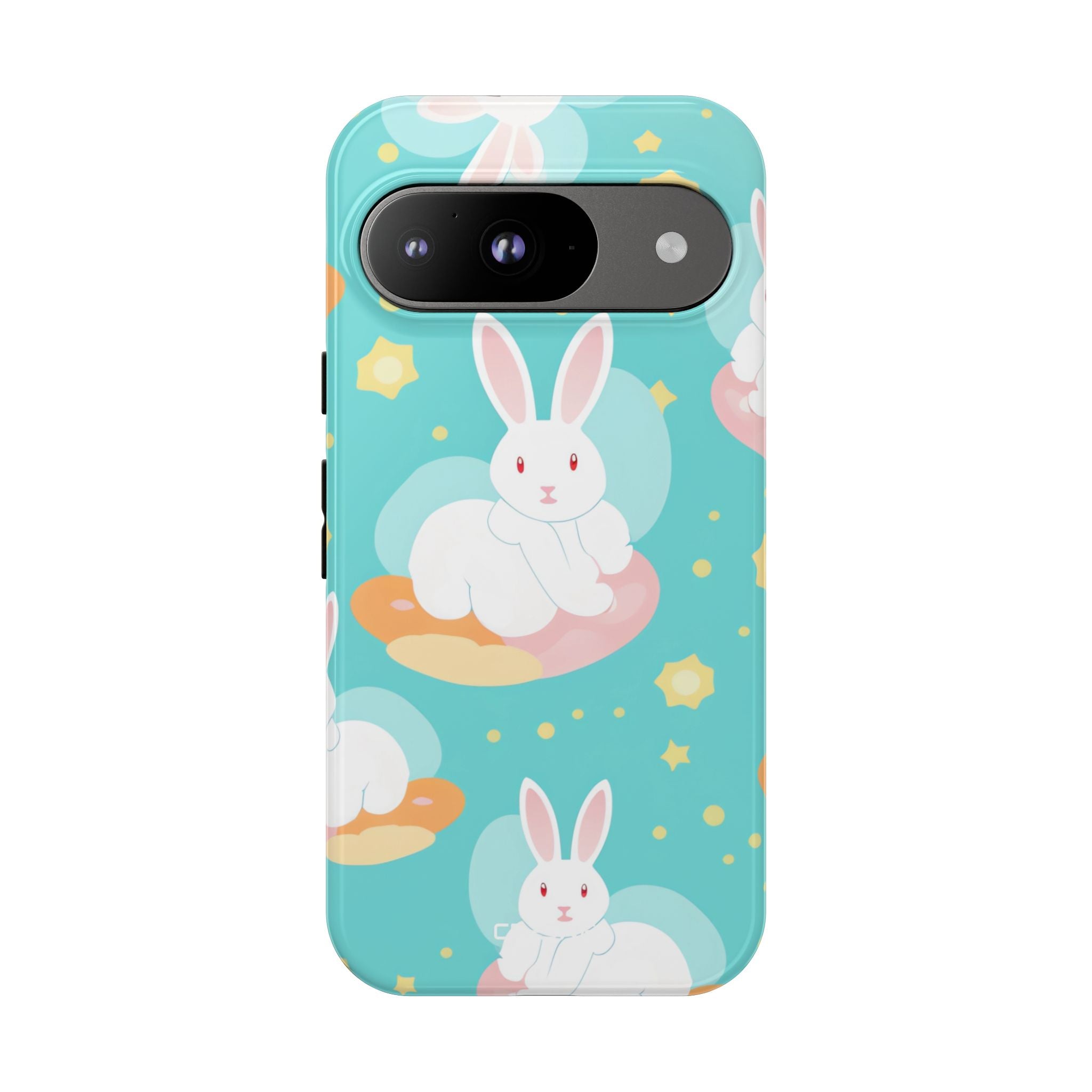 Bunnies Float Dreamily - Google Pixel Case