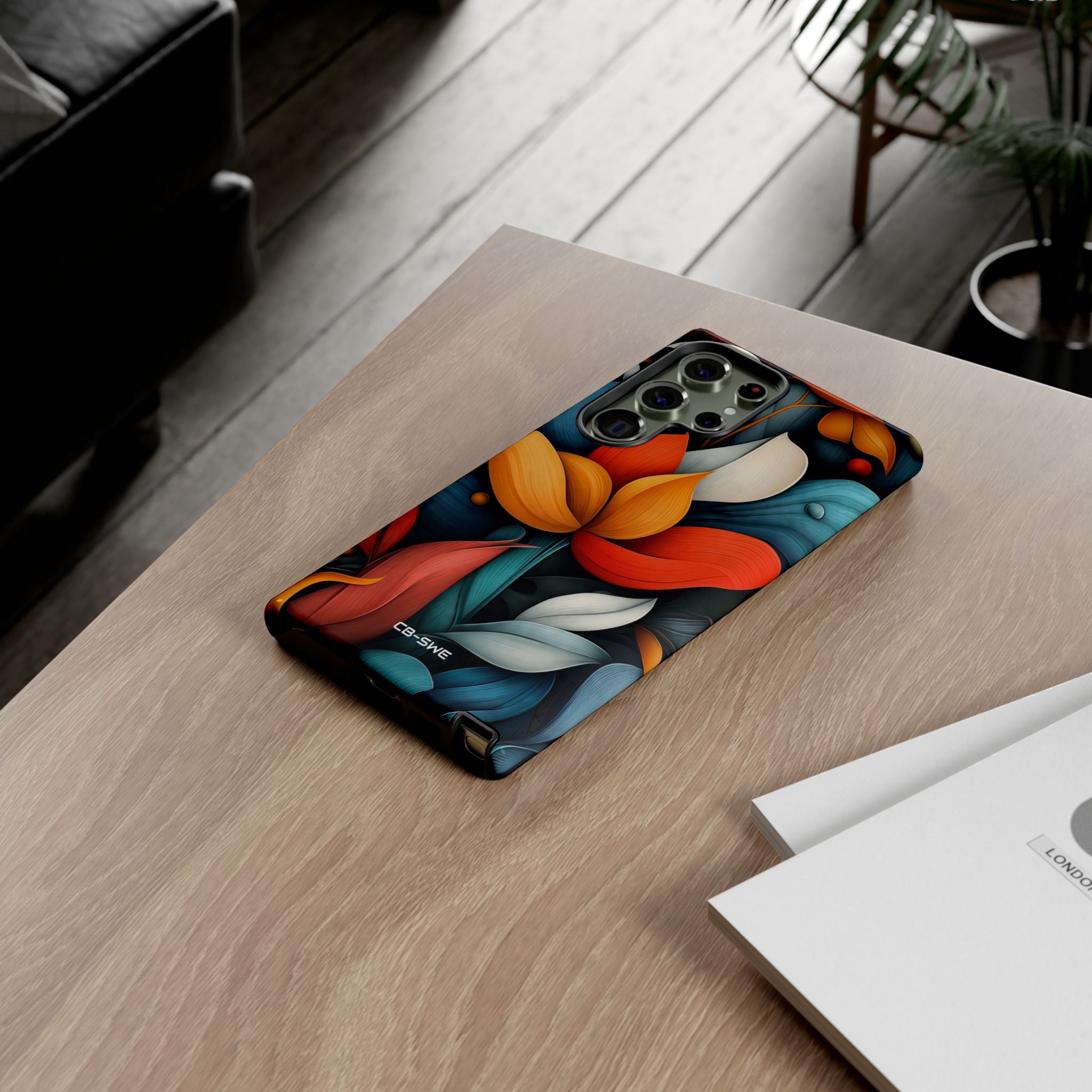 Vibrant Floral Harmony - Samsung Case