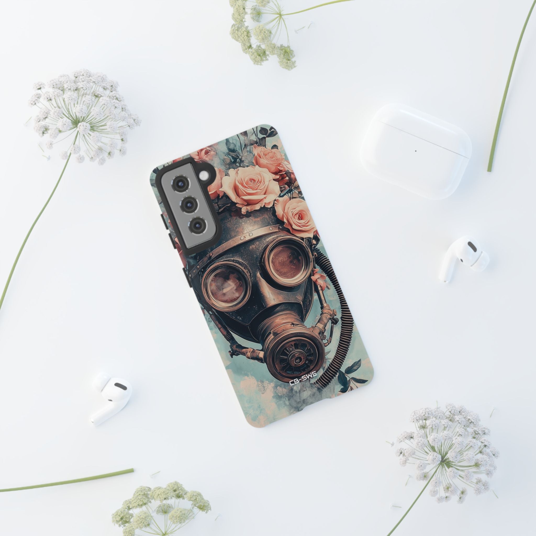 Roses Embrace Mask - Samsung Case