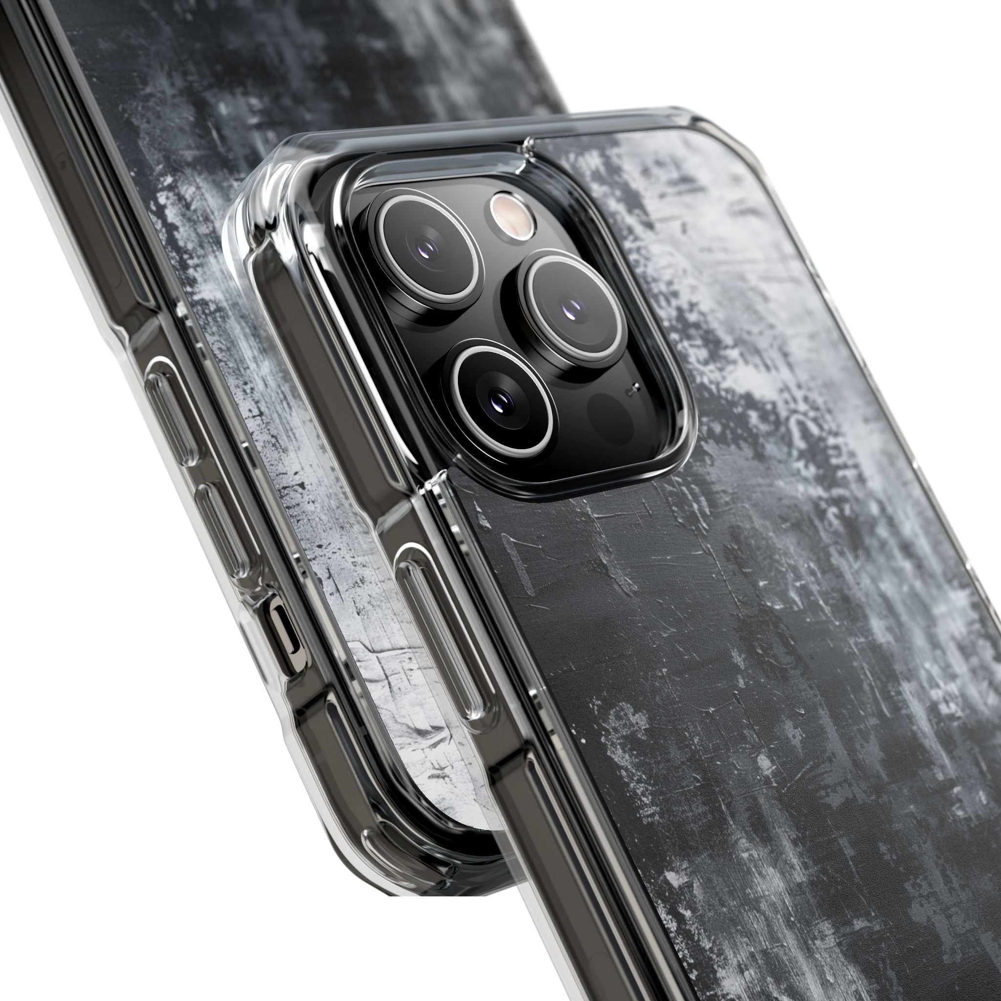 Textured Blackscape iPhone 14 Pro Max Case - Impact