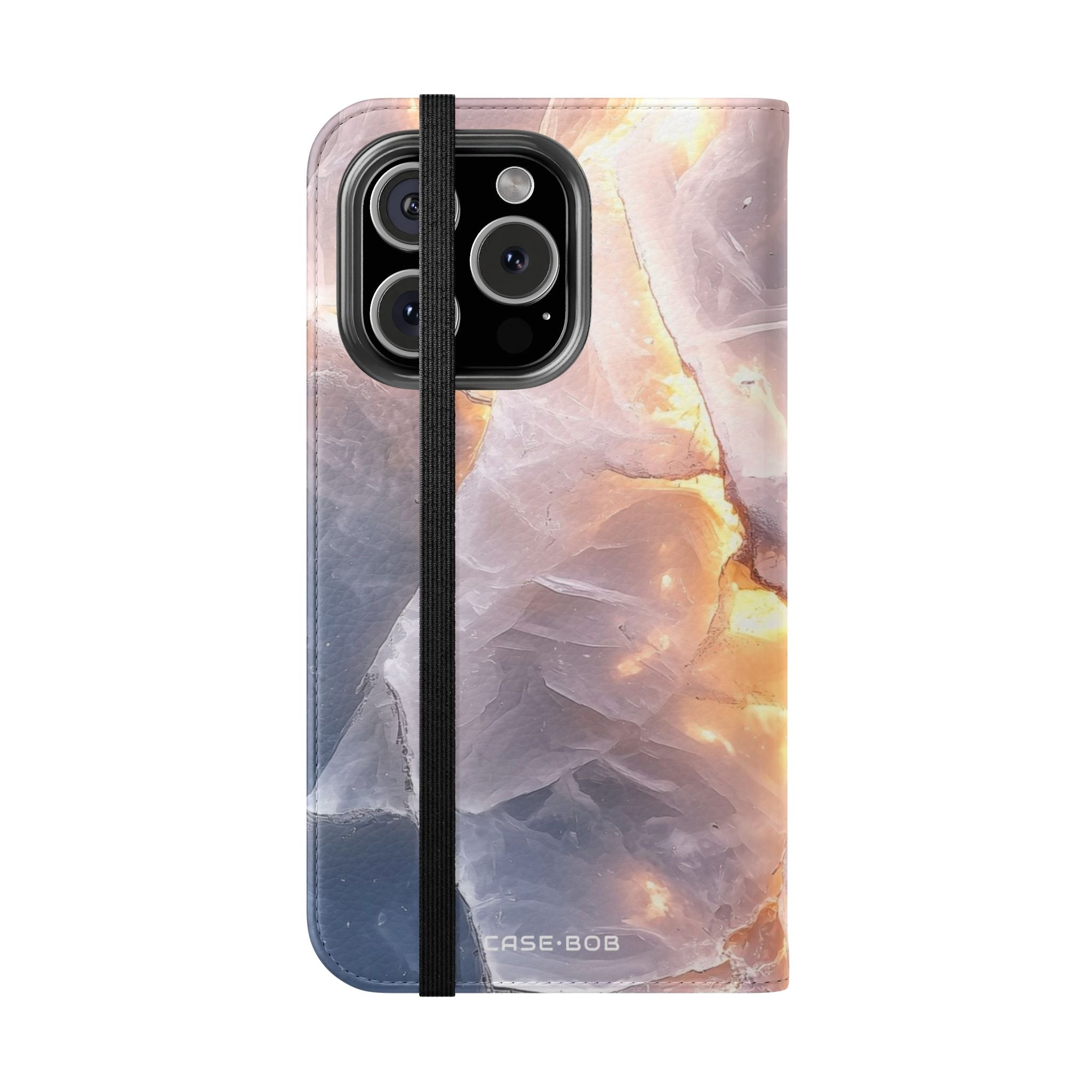 Krystalkløver Glød - iPhone 16 Pro Cover - Pung