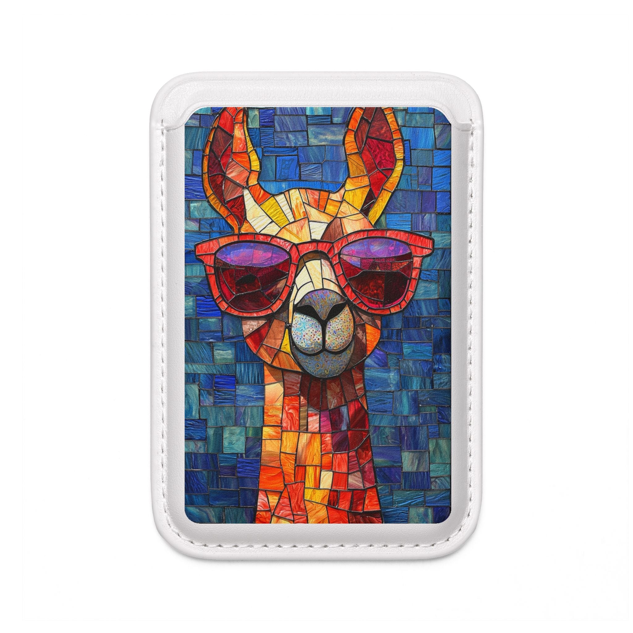 Sunglass Llama Mosaic Wallet – MagSafe Ready