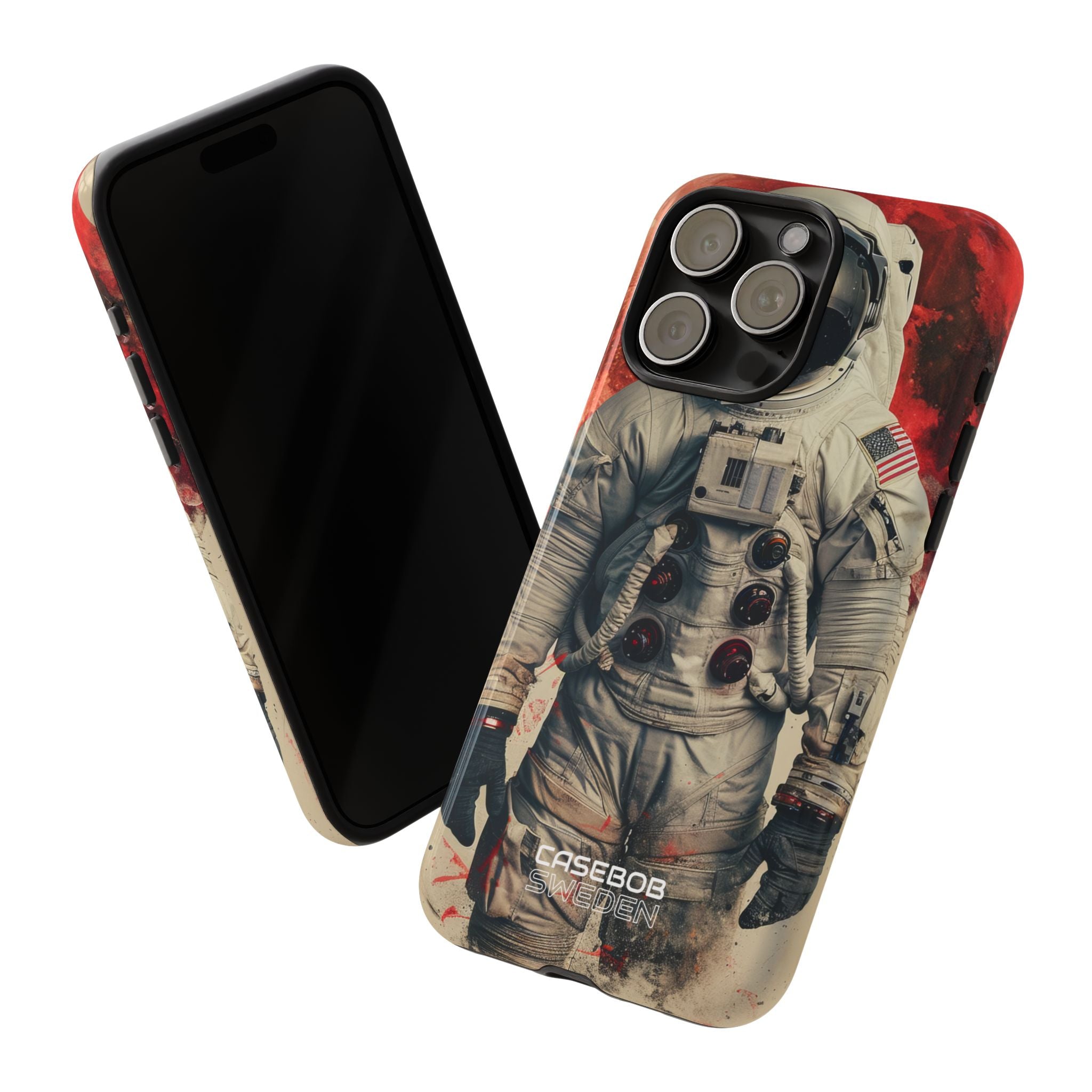 Sogno Passeggiata Spaziale Cremisi iPhone 15 - Tough