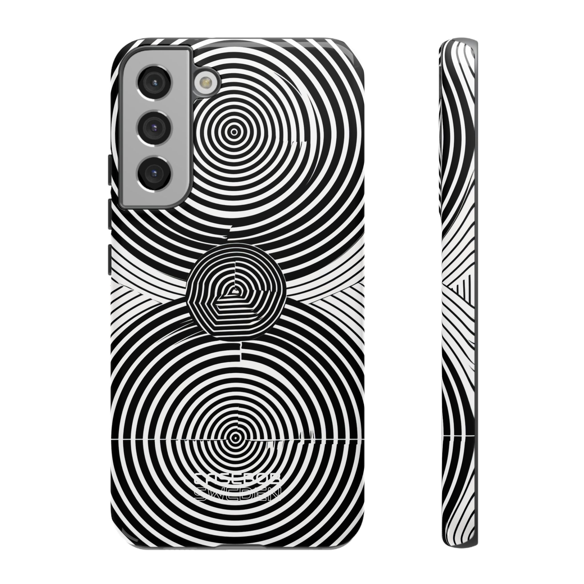 Monochrome Spiral Motion Samsung S22 - Tough