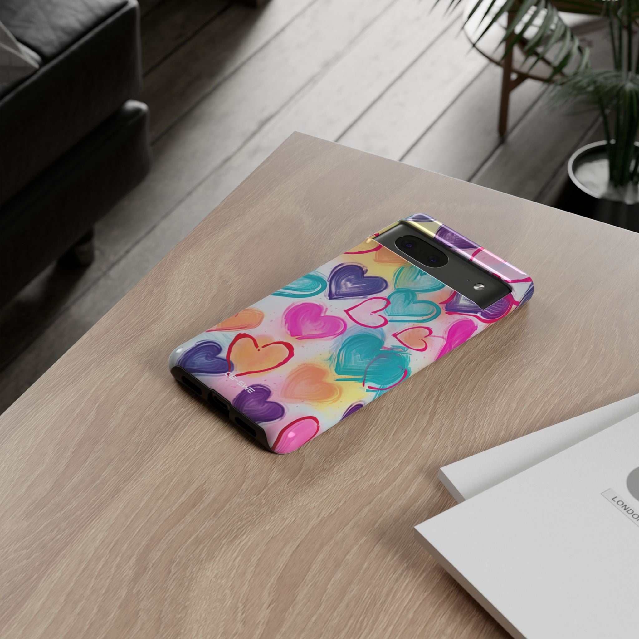 Hearts Dance Playfully - Google Pixel Case