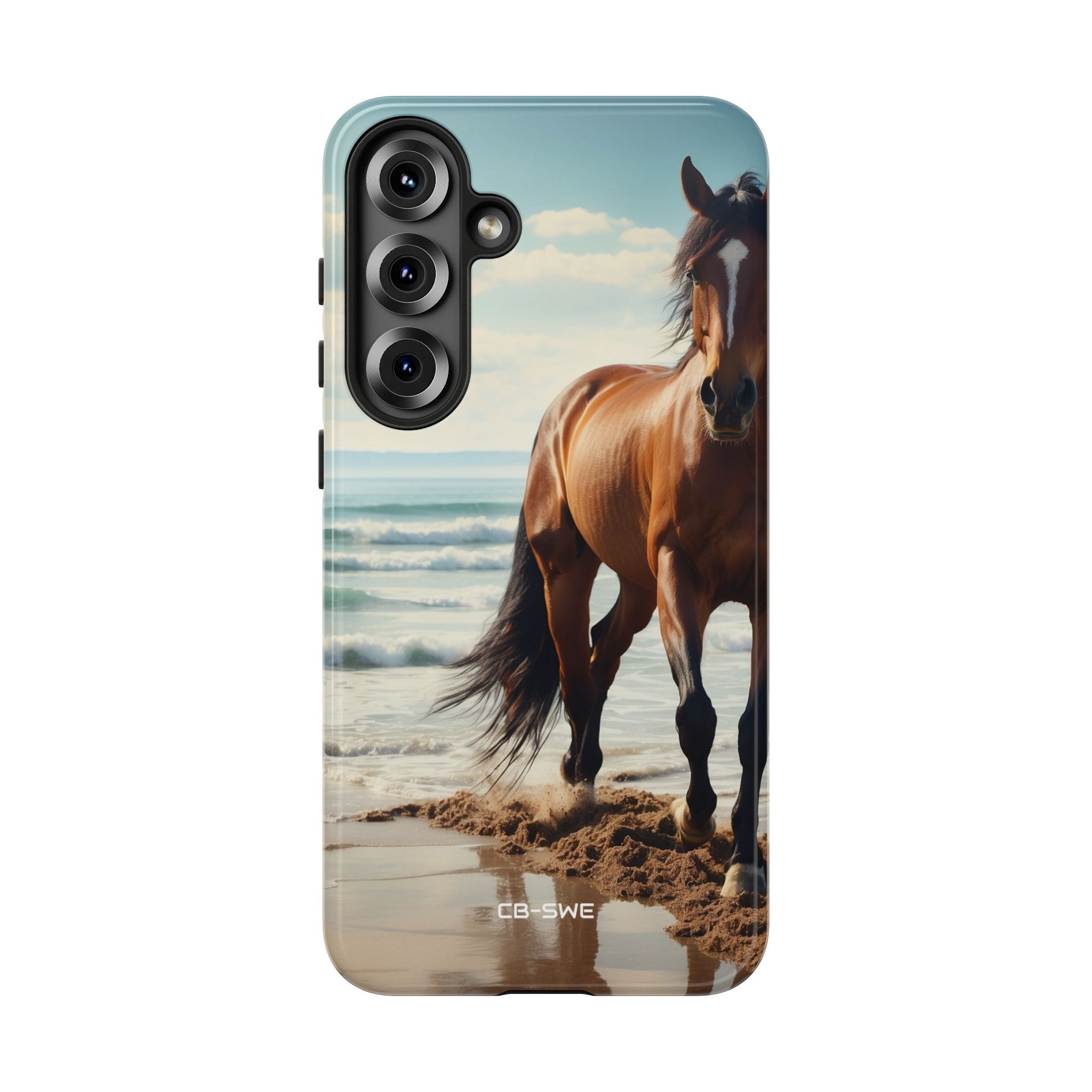 Horse Gallops Shoreline - Samsung Case