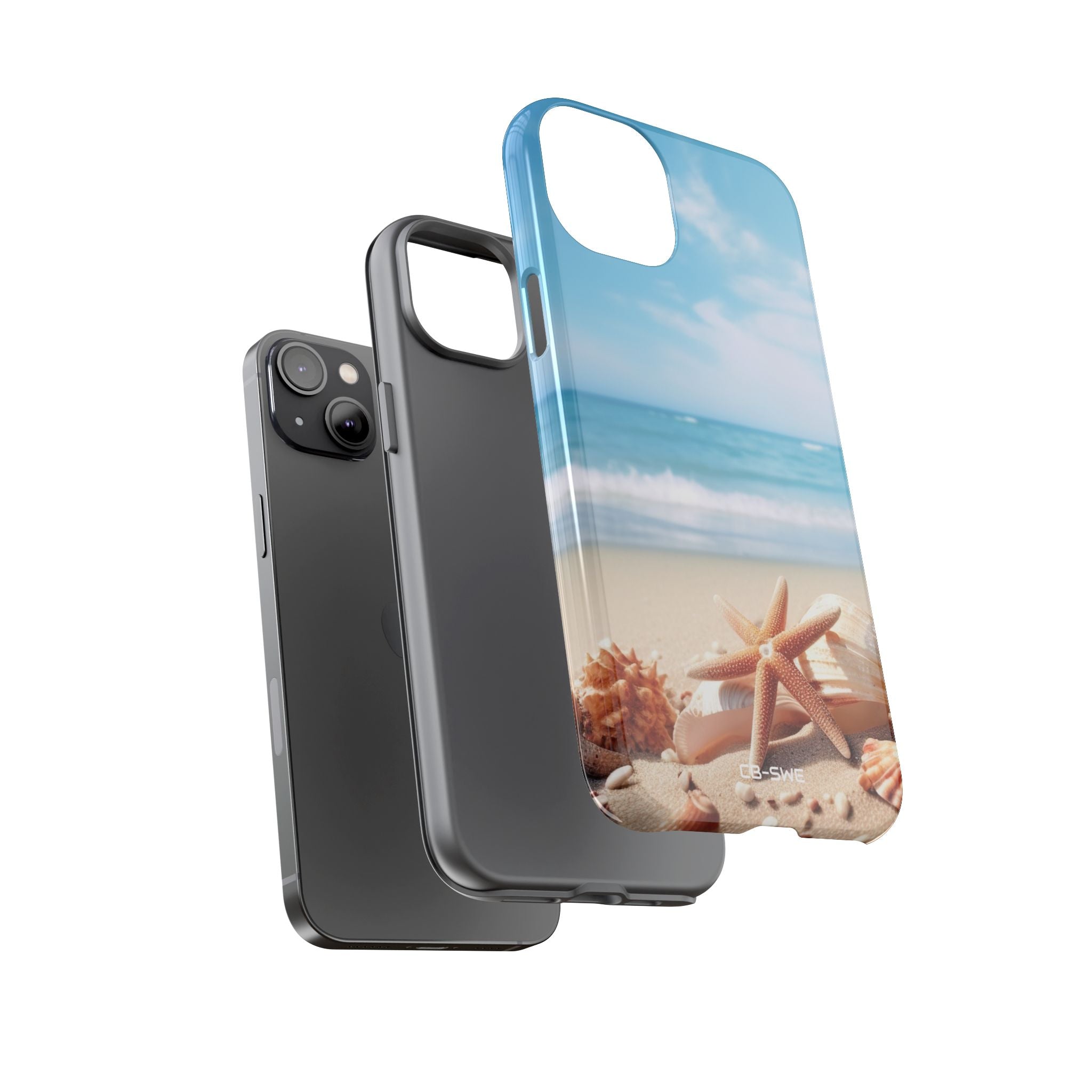 Shells Rest Beneath Waves - iPhone Case