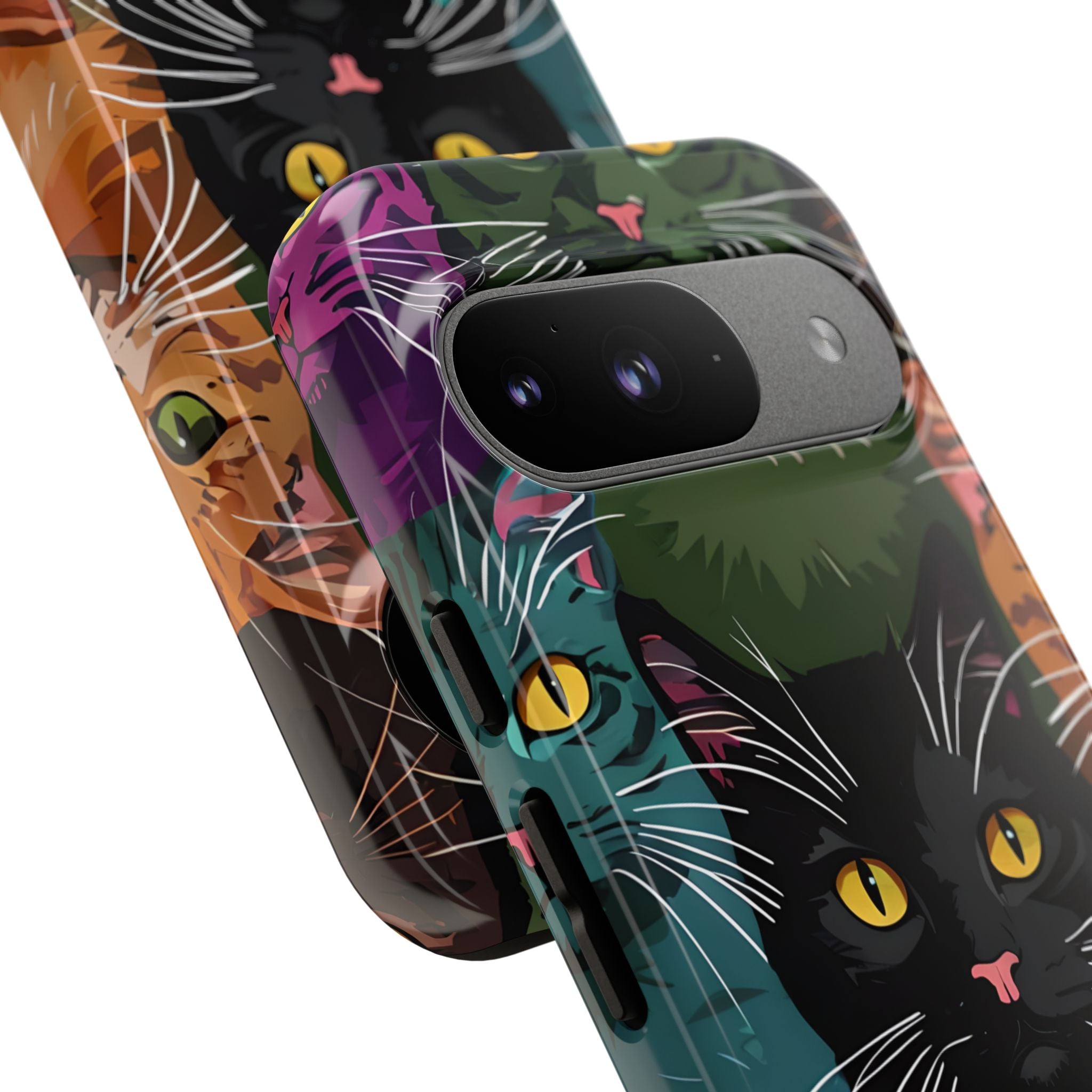 Colorful Cat Charisma - Google Pixel Case
