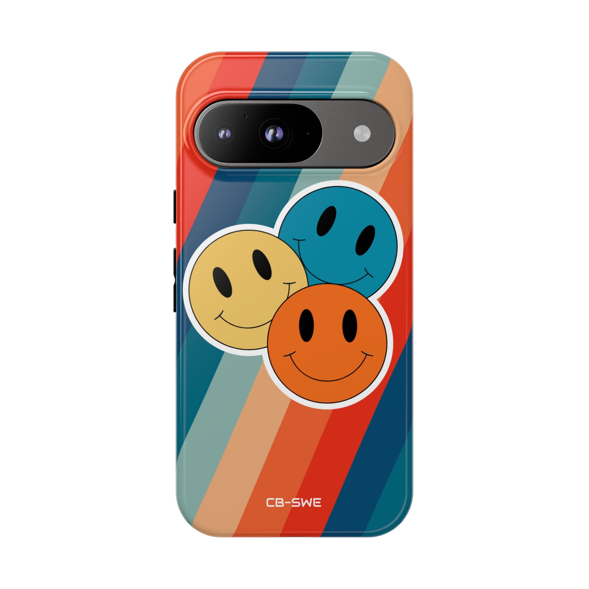 Retro Smiley Harmony - Google Pixel Case