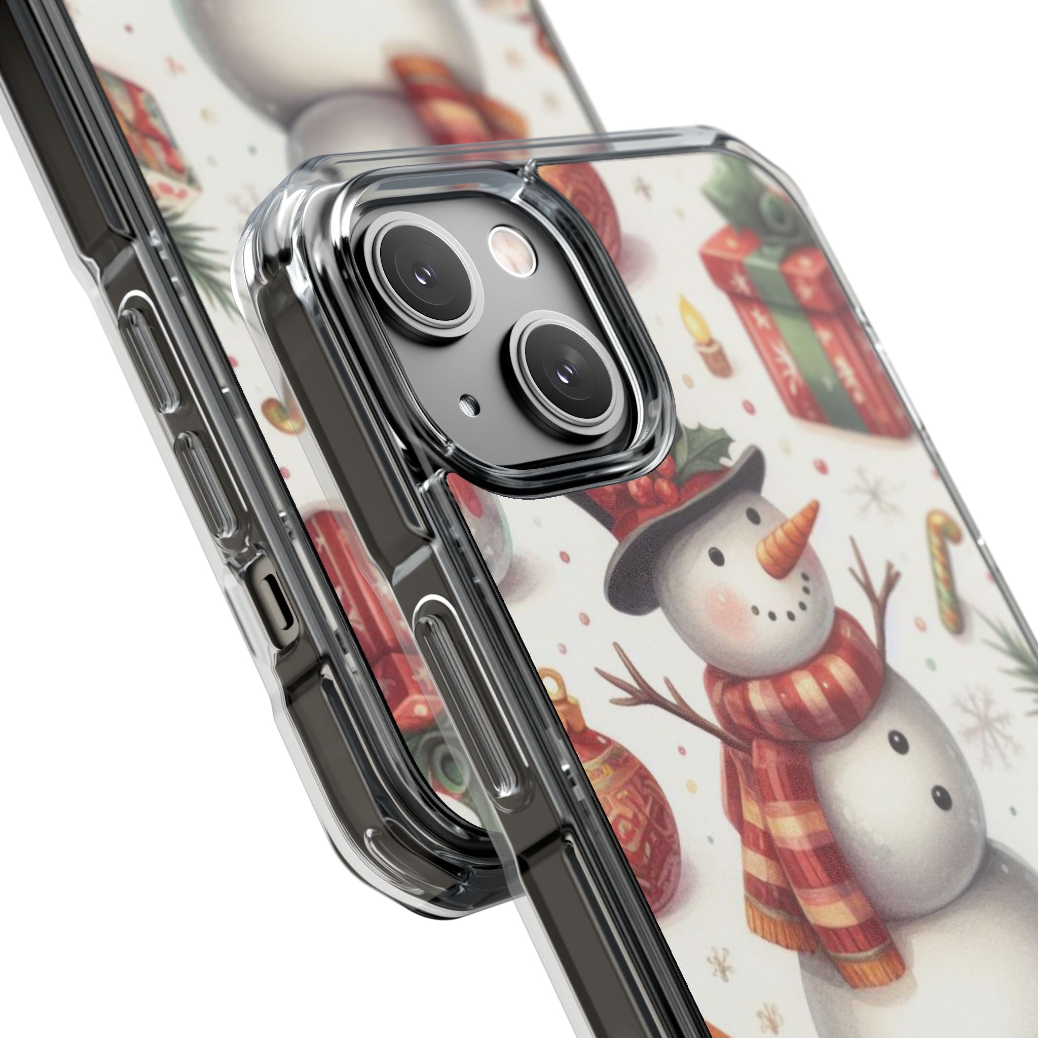 Snowman Welcomes Joy iPhone Case - Impact