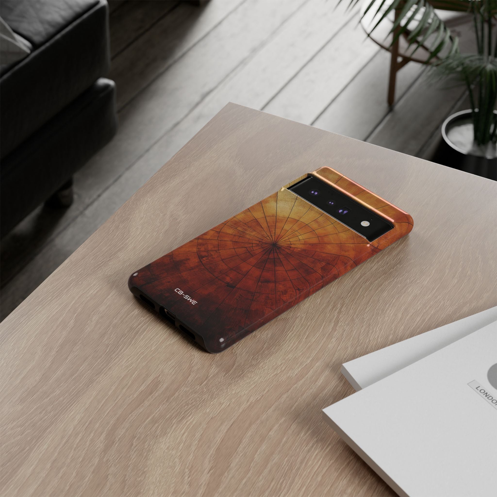Warm Wood Swirls - Google Pixel Case
