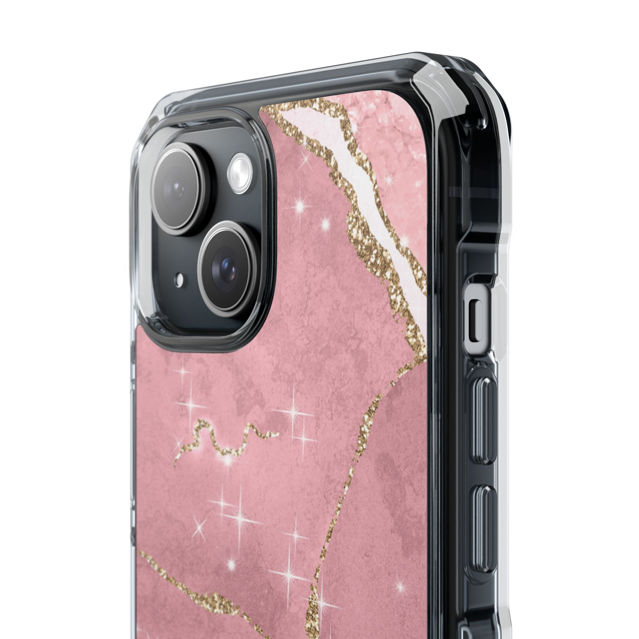 Pink Marble Luxe iPhone Case - Impact