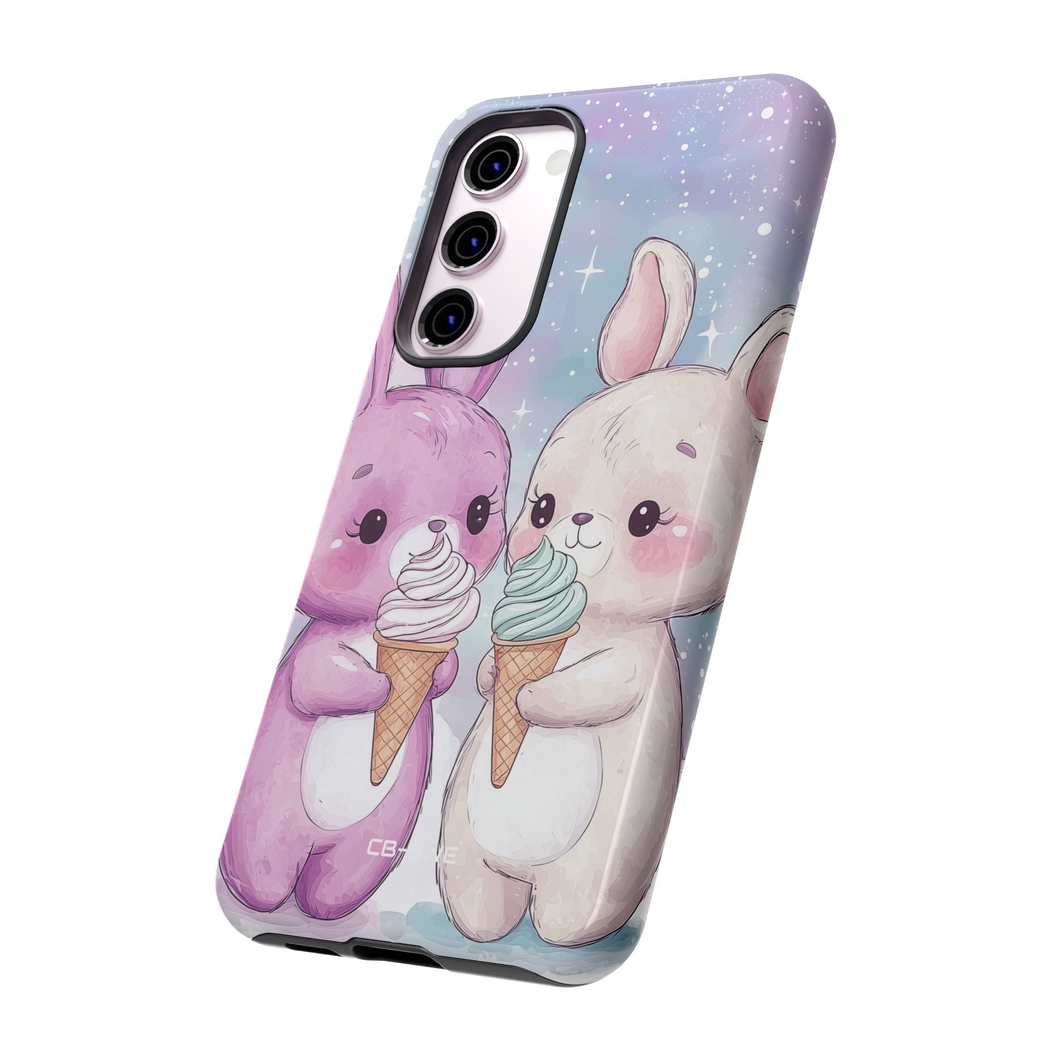 Rabbits Enjoy Ice Cream - Samsung Case