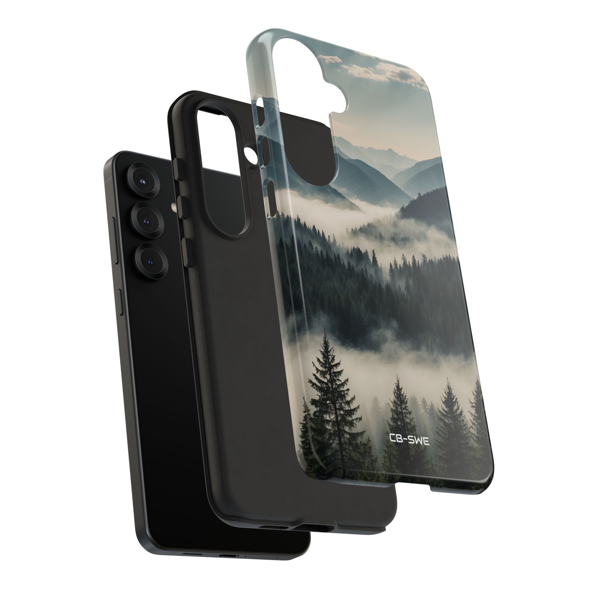 Misty Forest Embrace - Samsung Case