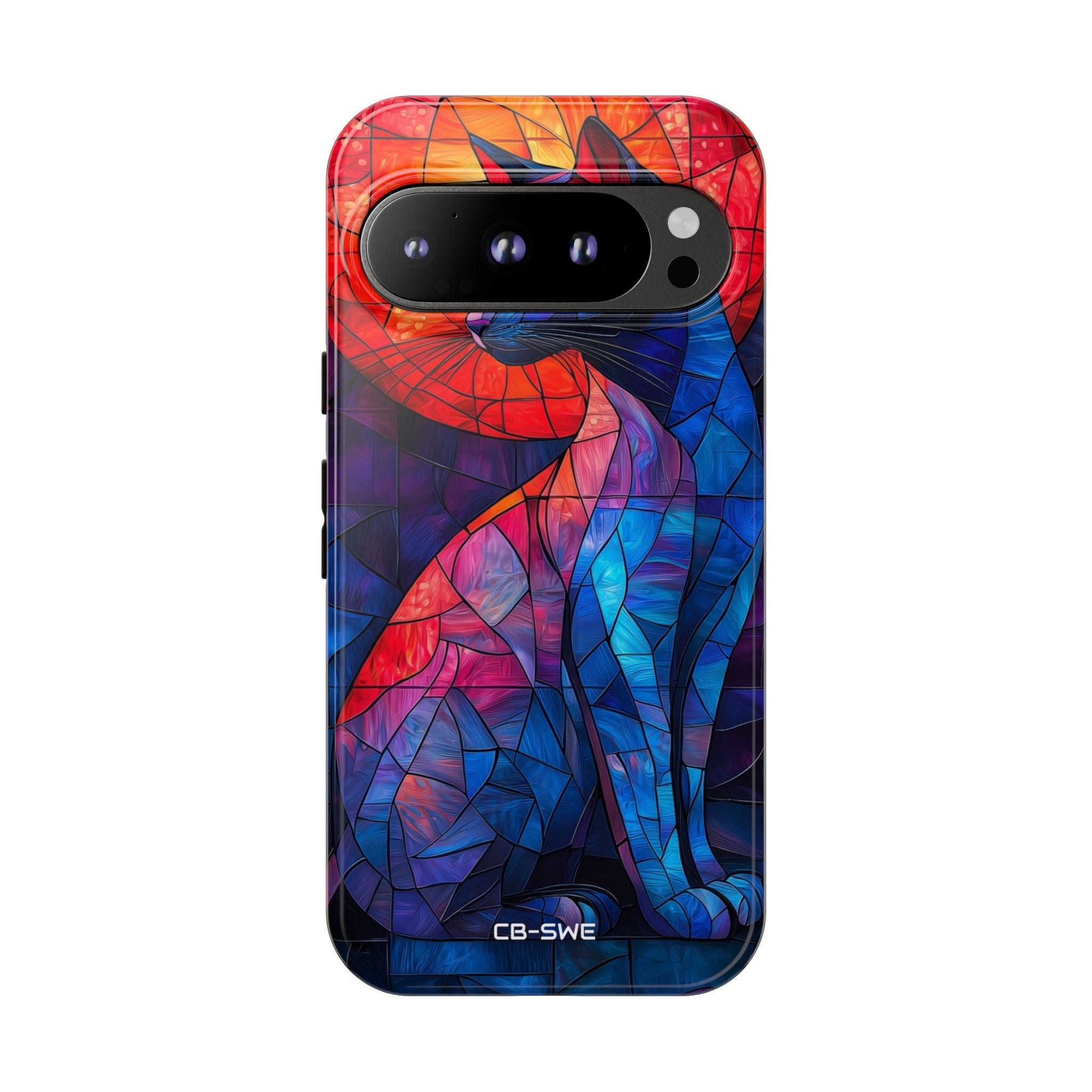 Cat Silhouettes Glow - Google Pixel Case
