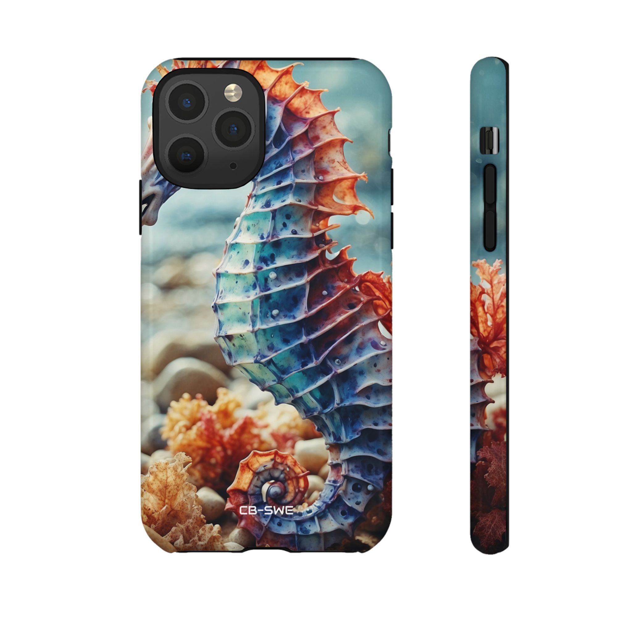 Seahorse Dances Freely - iPhone Case