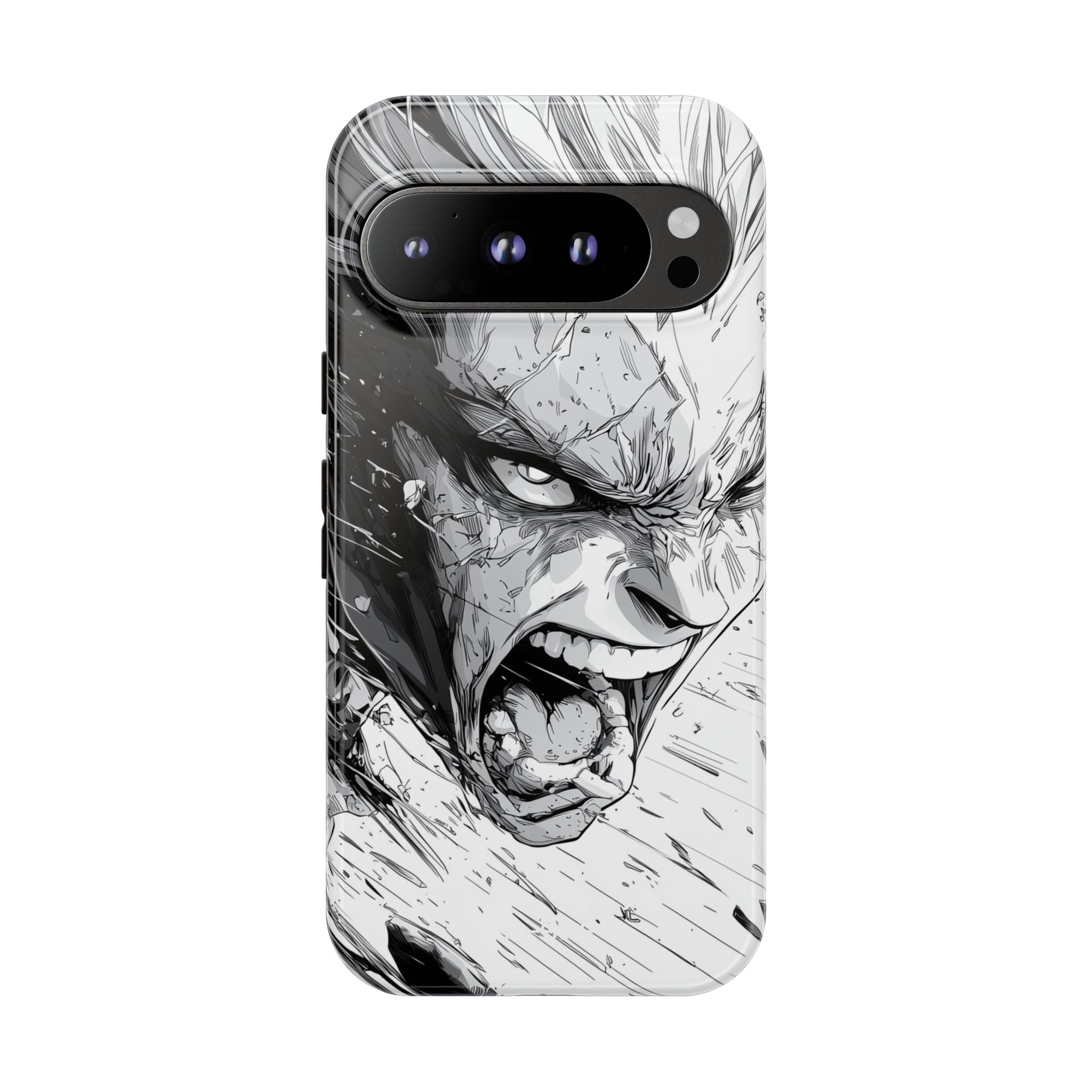 Fierce Emotion Erupts - Google Pixel Case
