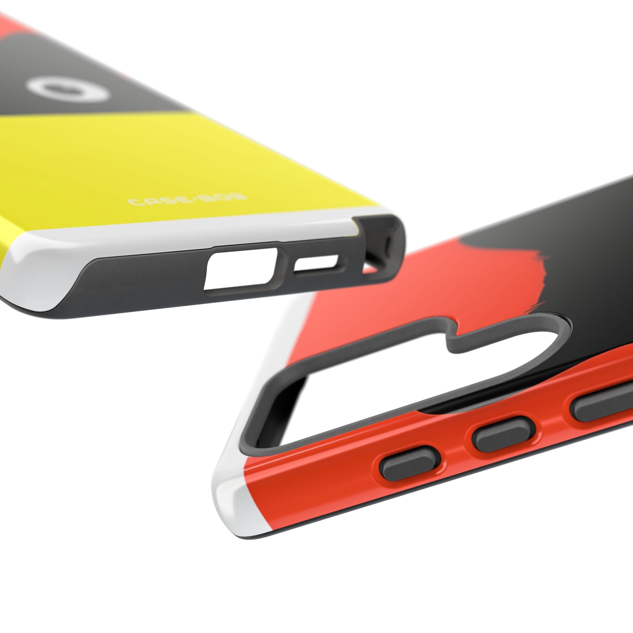 Peekaboo Cat Crimson Samsung S25 Ultra Case - Tough