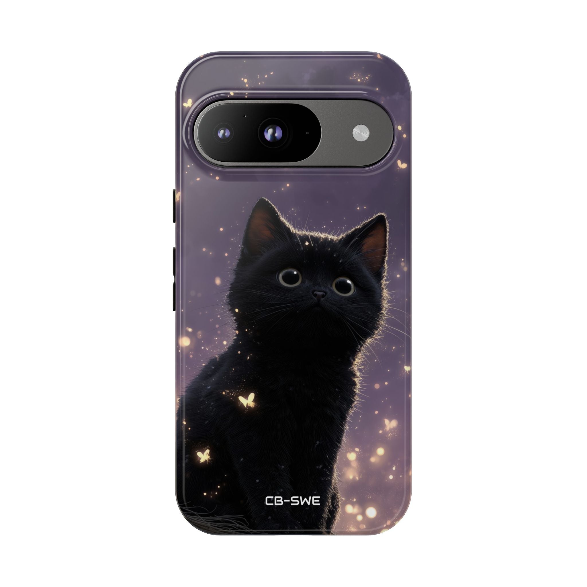 Whimsical Cat Soars - Google Pixel Case