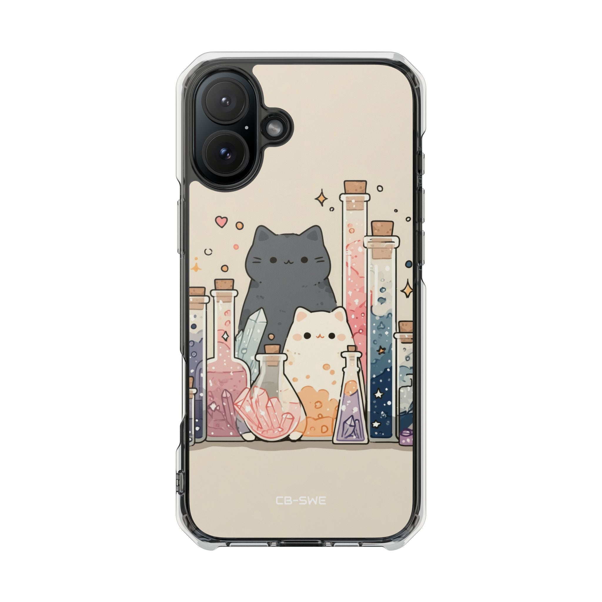 Cats Brew Potions iPhone Case - Impact