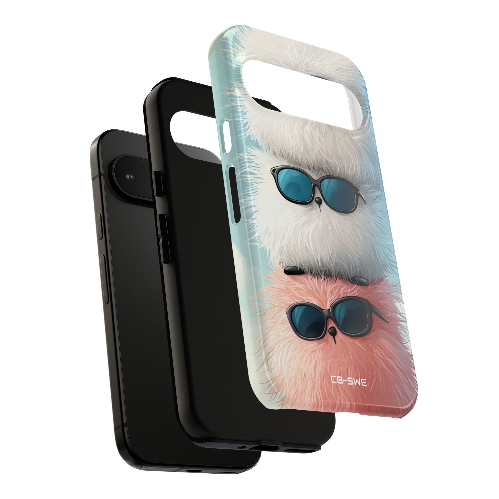 Fluffy Creatures Stack - Google Pixel Case