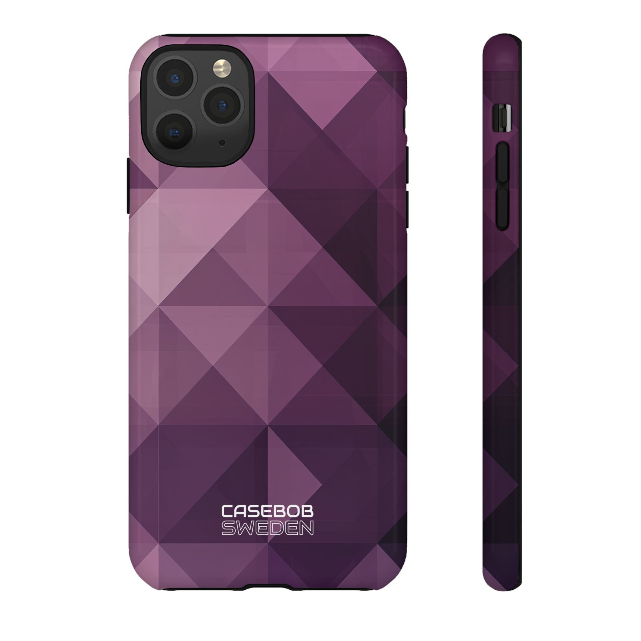 Purple Geometric Mosaic iPhone 11 - Tough