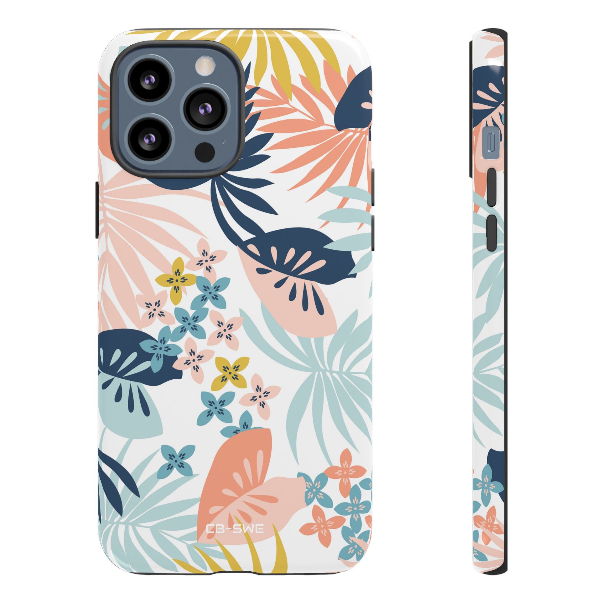 Tropical Foliage Blooms - iPhone Case