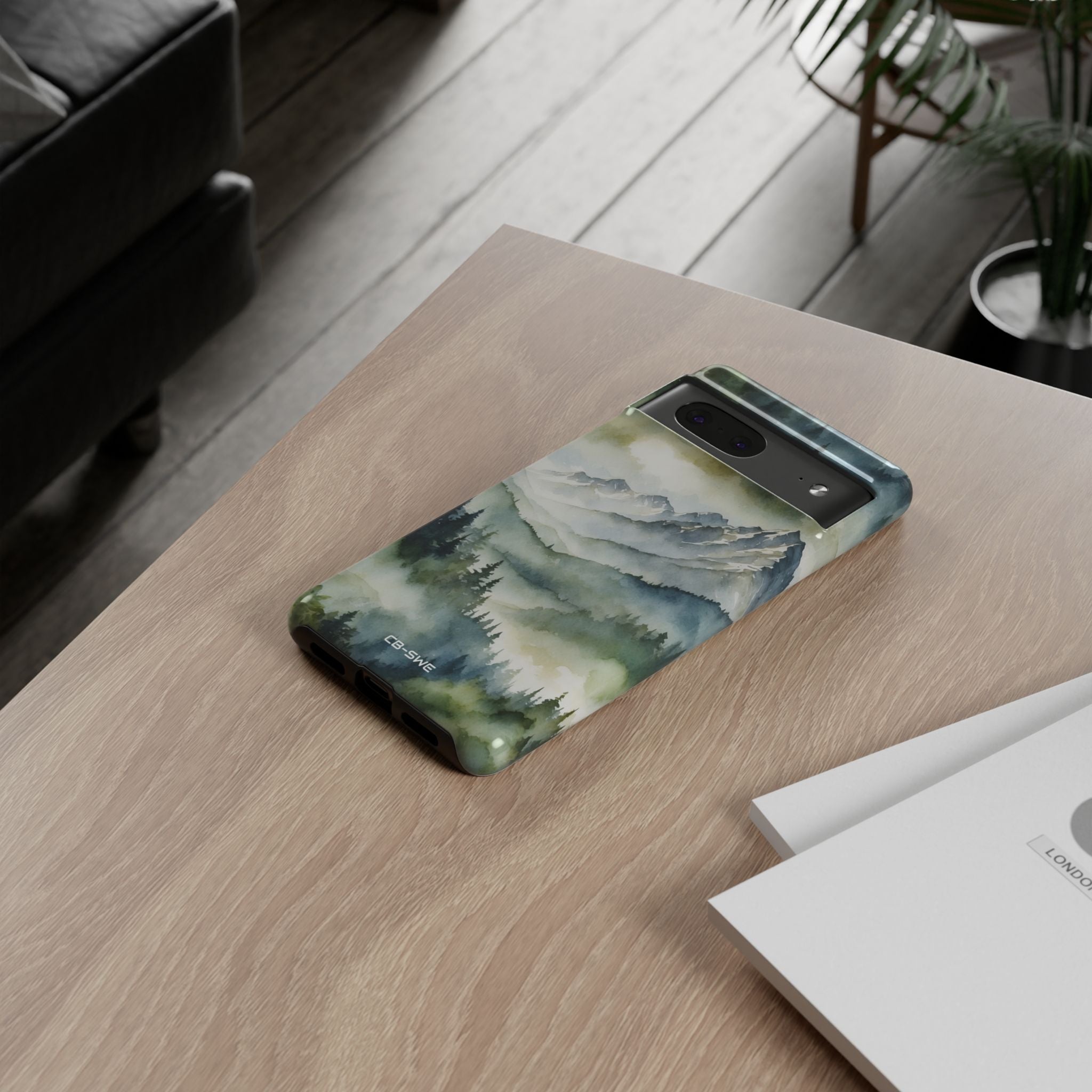 Misty Peaks Emerge - Google Pixel Case