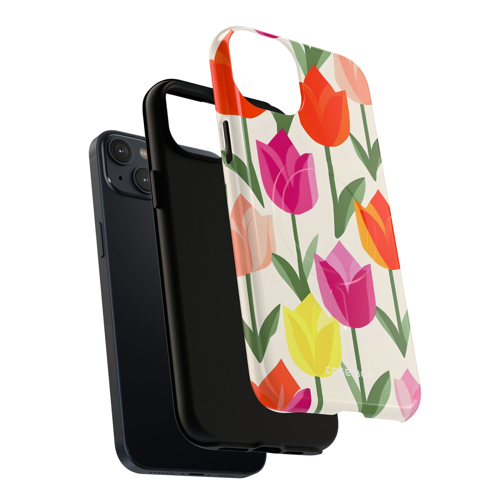 Tulip Harmony Green iPhone 14 - Tough+