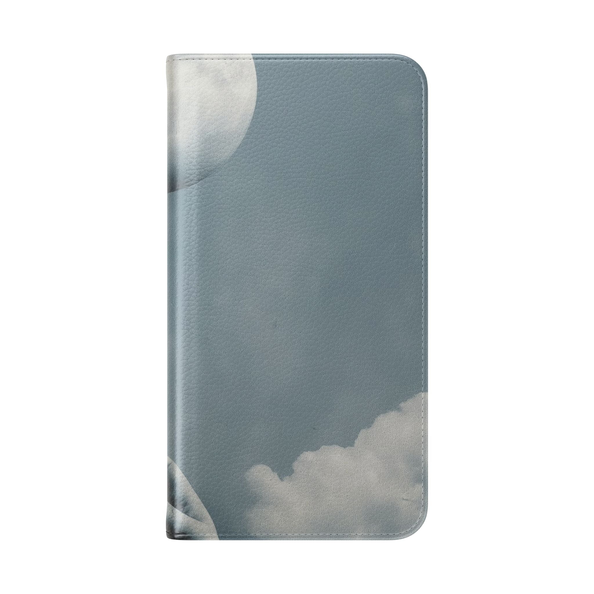Moon Balloon Blue - Samsung S23+ Case - Wallet