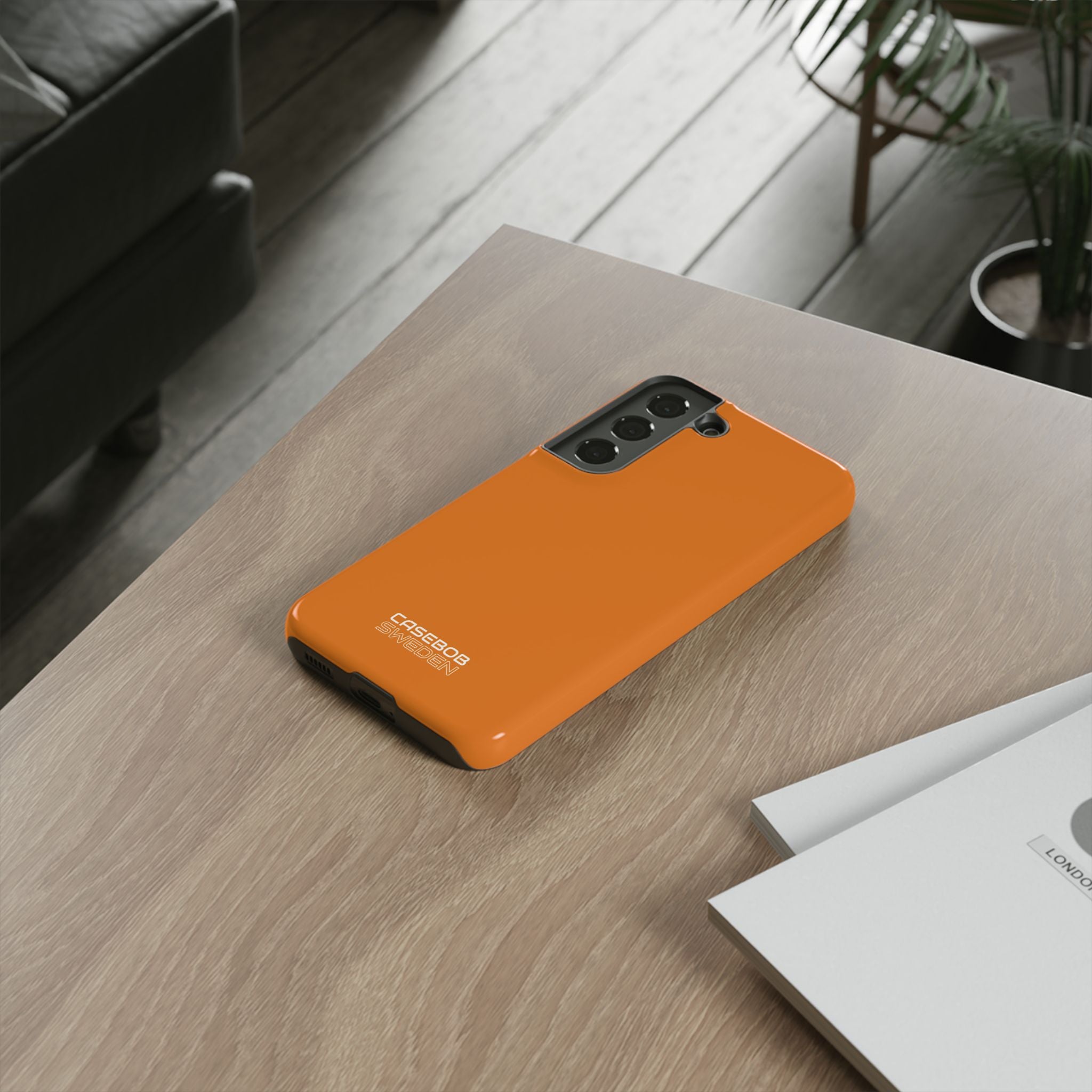 Tangerine Orange Samsung S22 - Tough