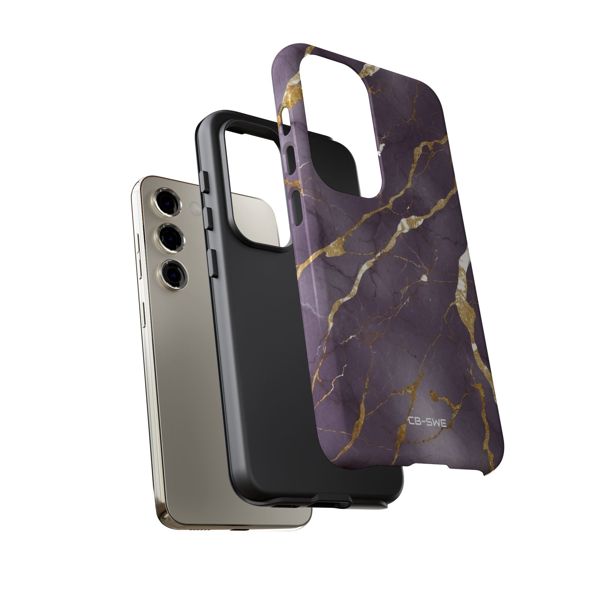 Golden Veins Flowing - Samsung Case
