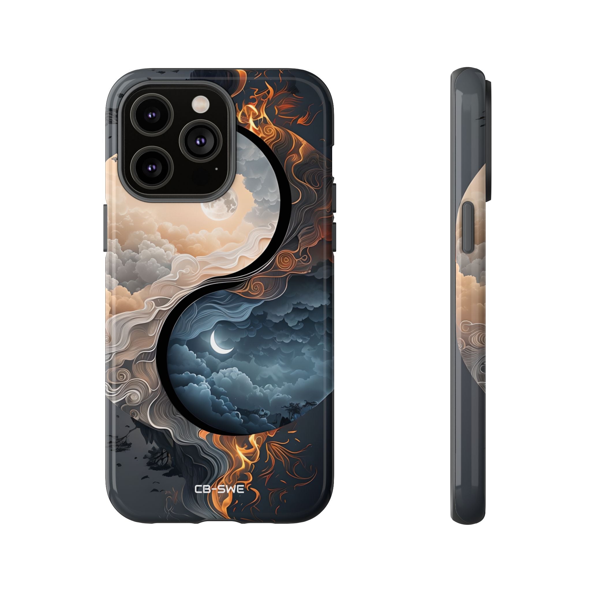 Moonlit Elemental Harmony - iPhone Case