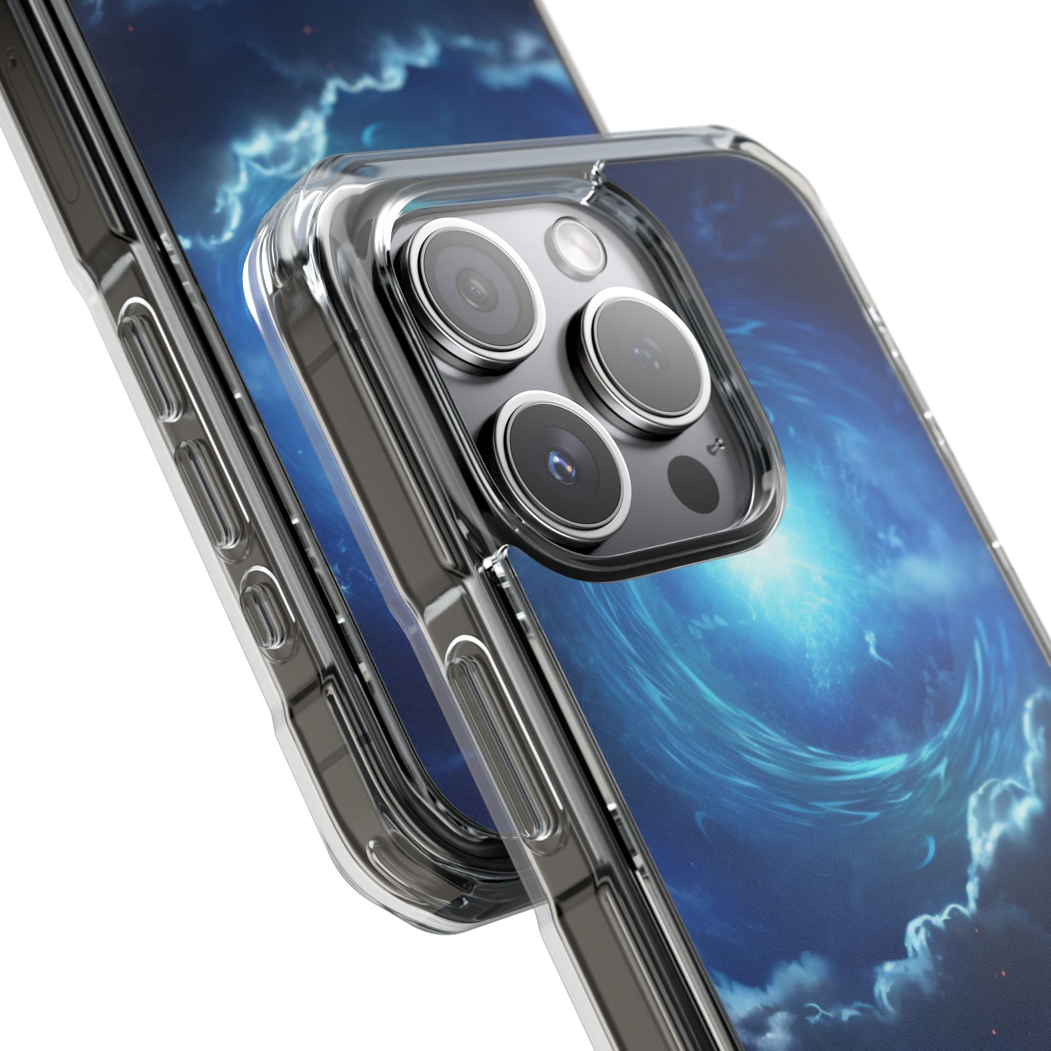 Celestial Vortex Journey iPhone Case - Impact