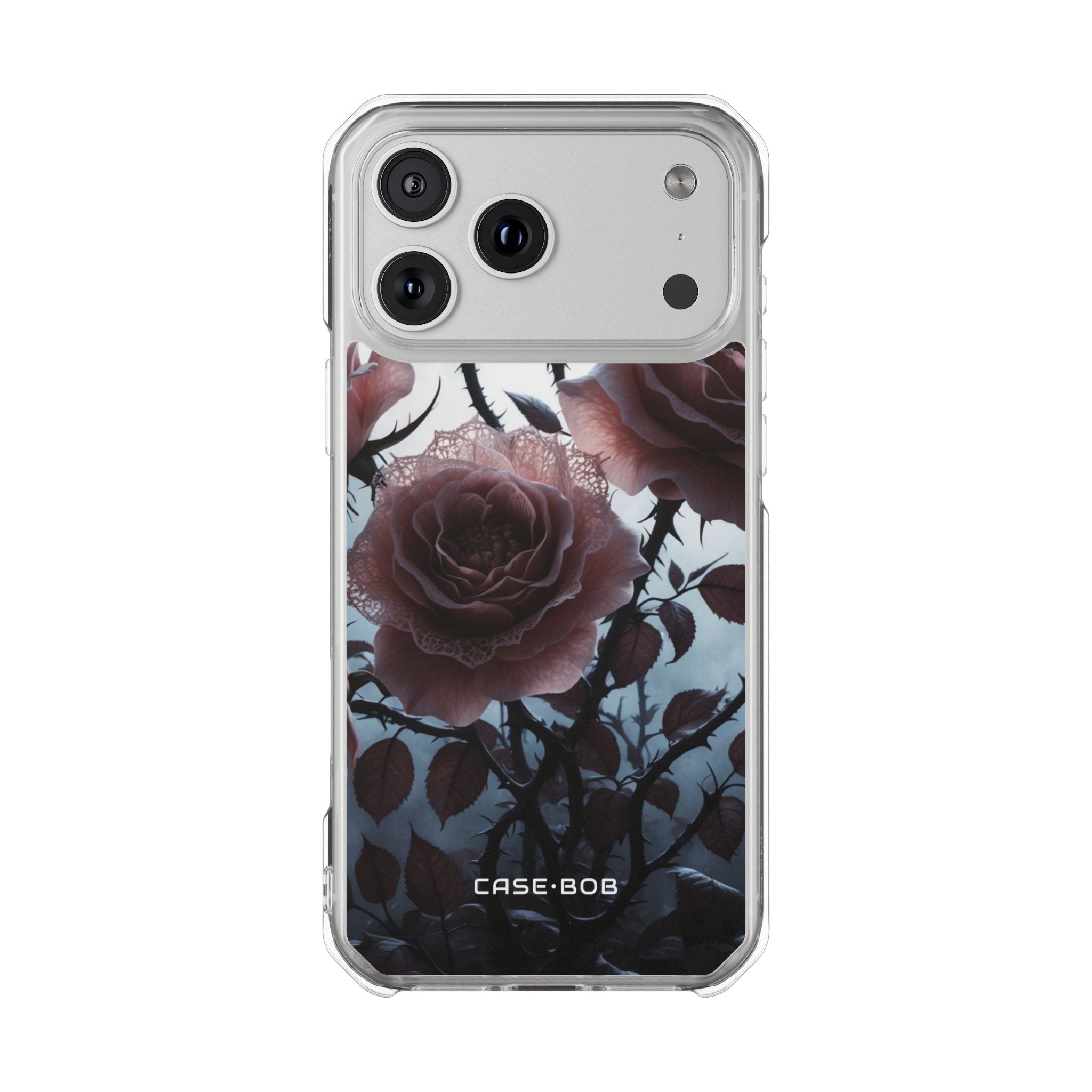 Lace Rose Moon iPhone 17 Pro Max Case - Impact
